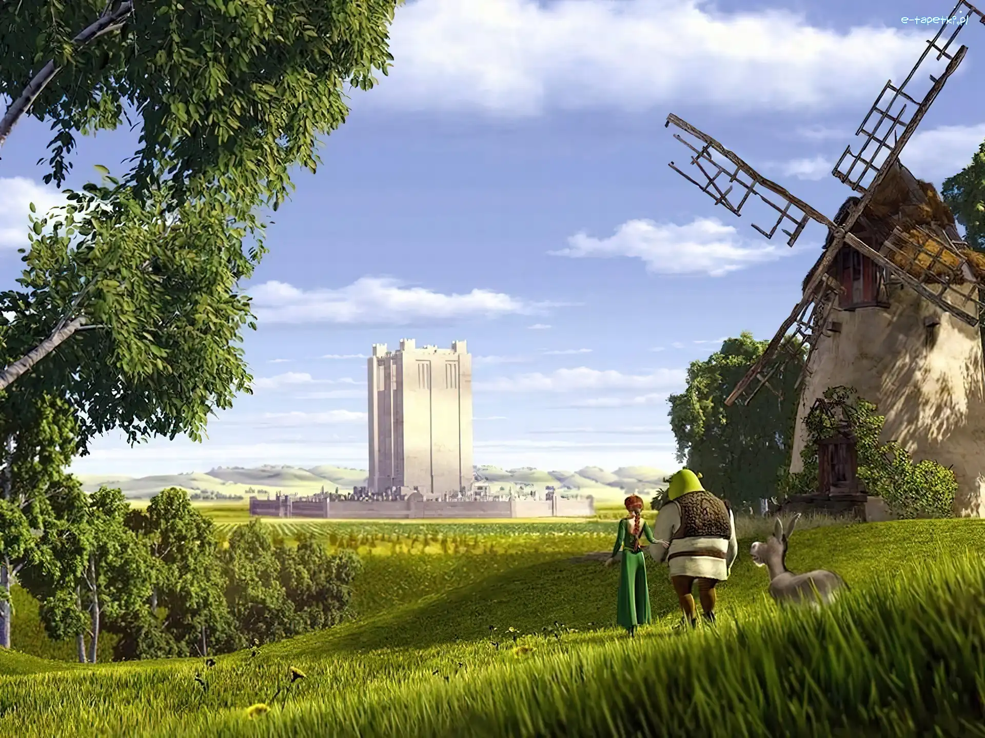 wiatrak, stary, Shrek 1