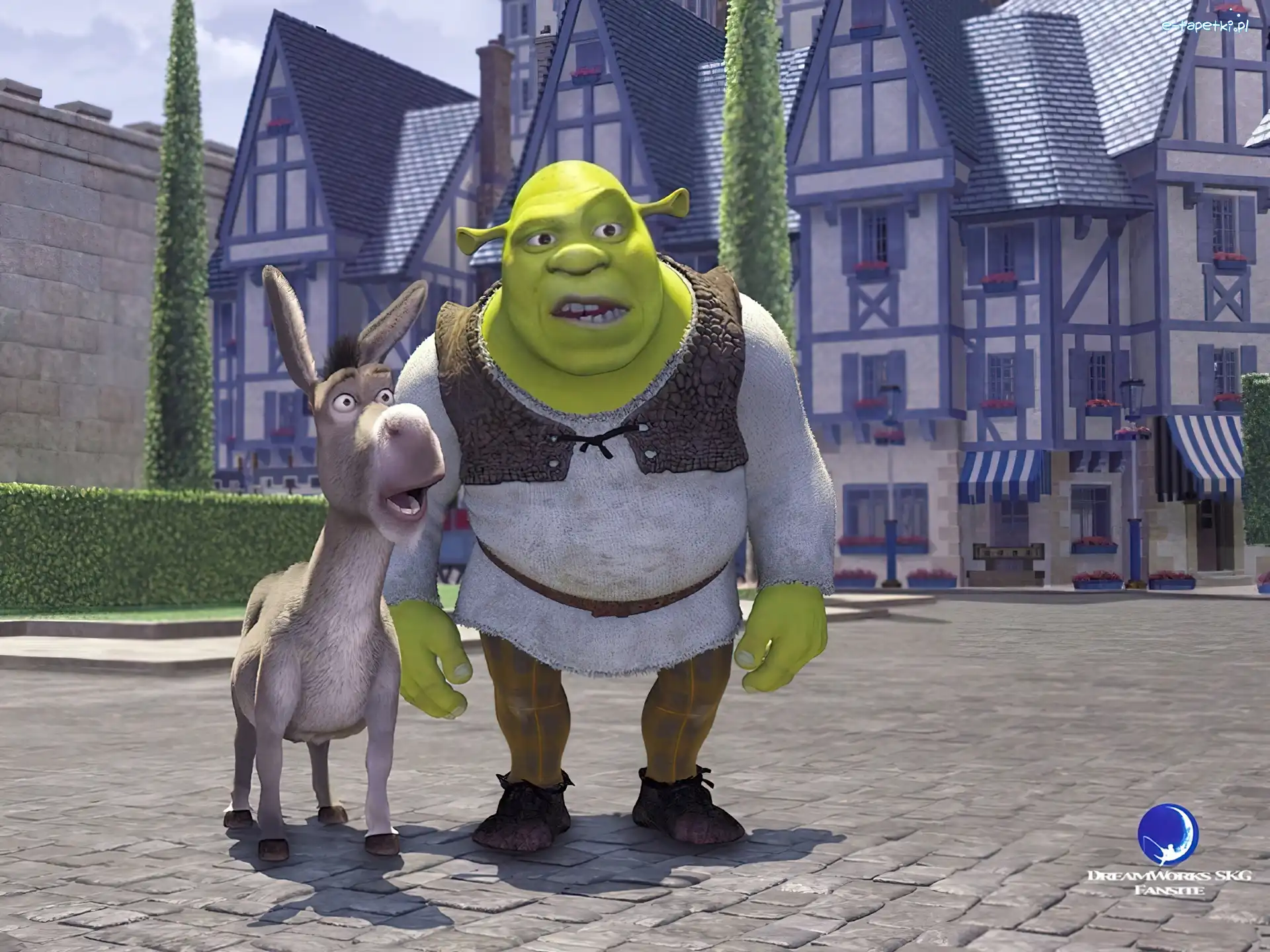 osioł, Shrek, Shrek 1
