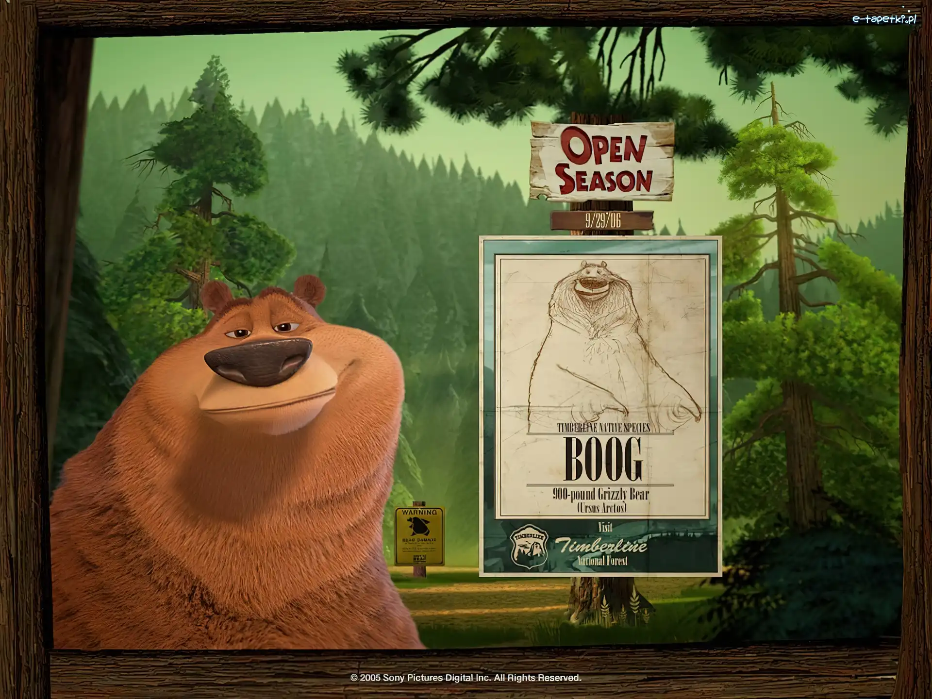 Open Season, Sezon na misia, Boog