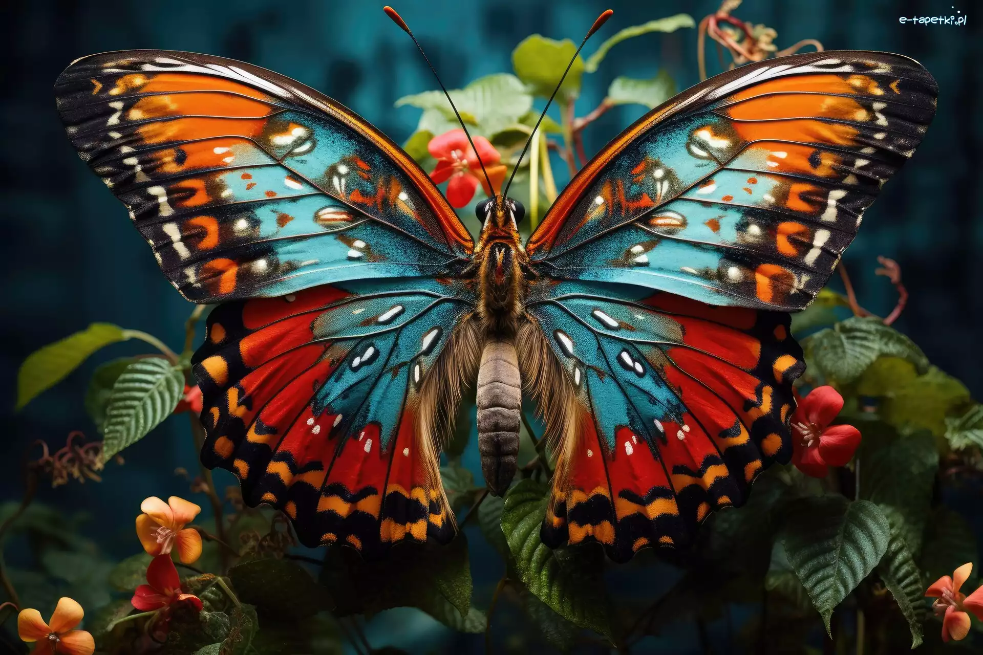 Motyl, Motyl, Zbliżenie Owad, Kolorowy