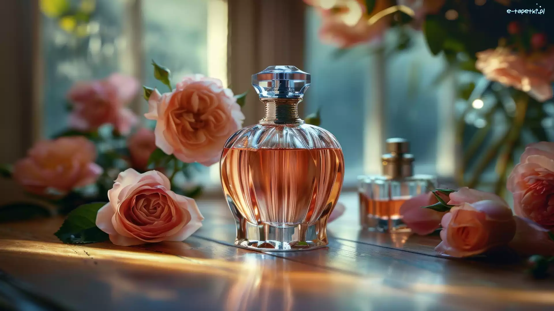 Flakon, Kompozycja, Kwiaty, Perfumy