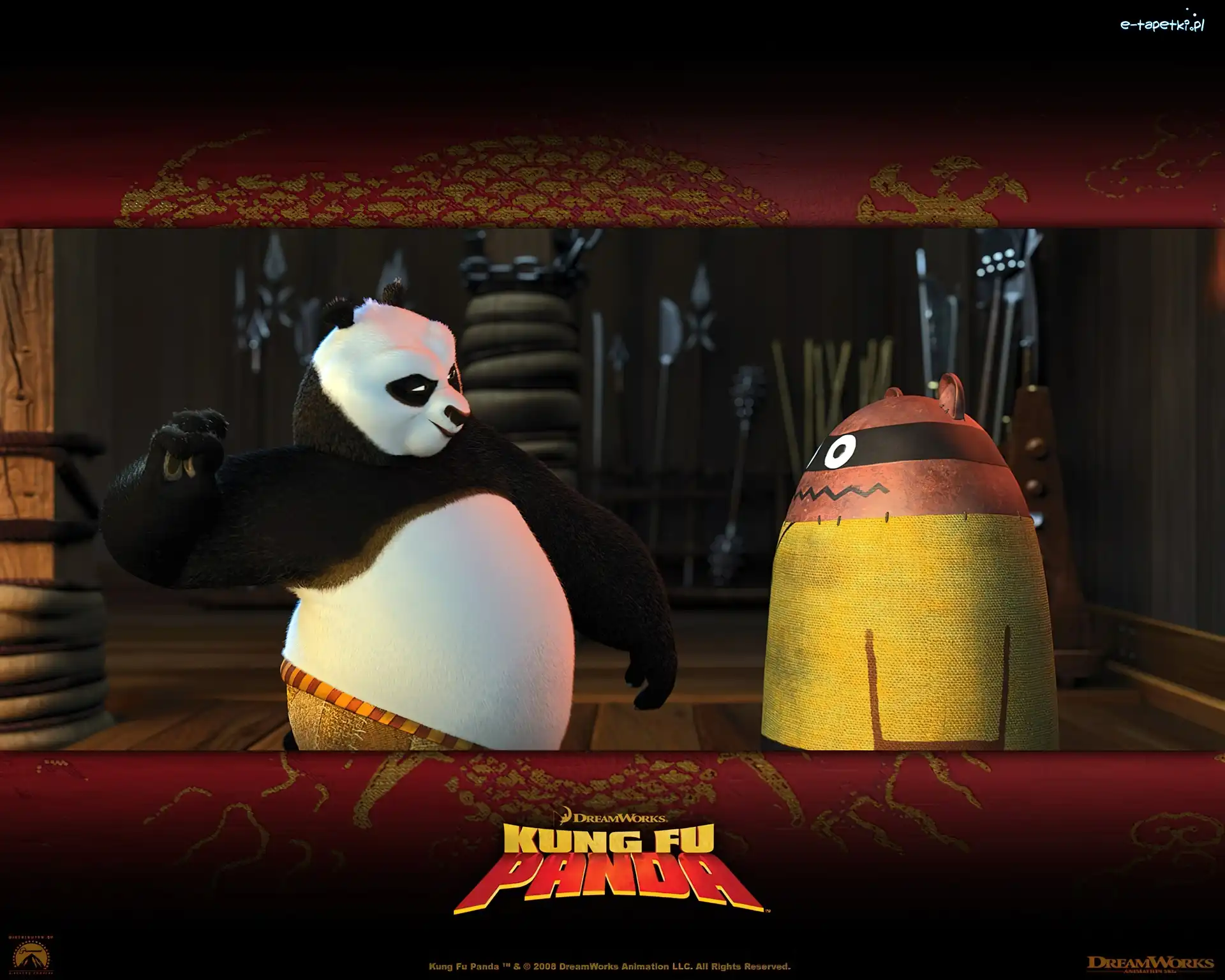 Trening, Kung Fu Panda