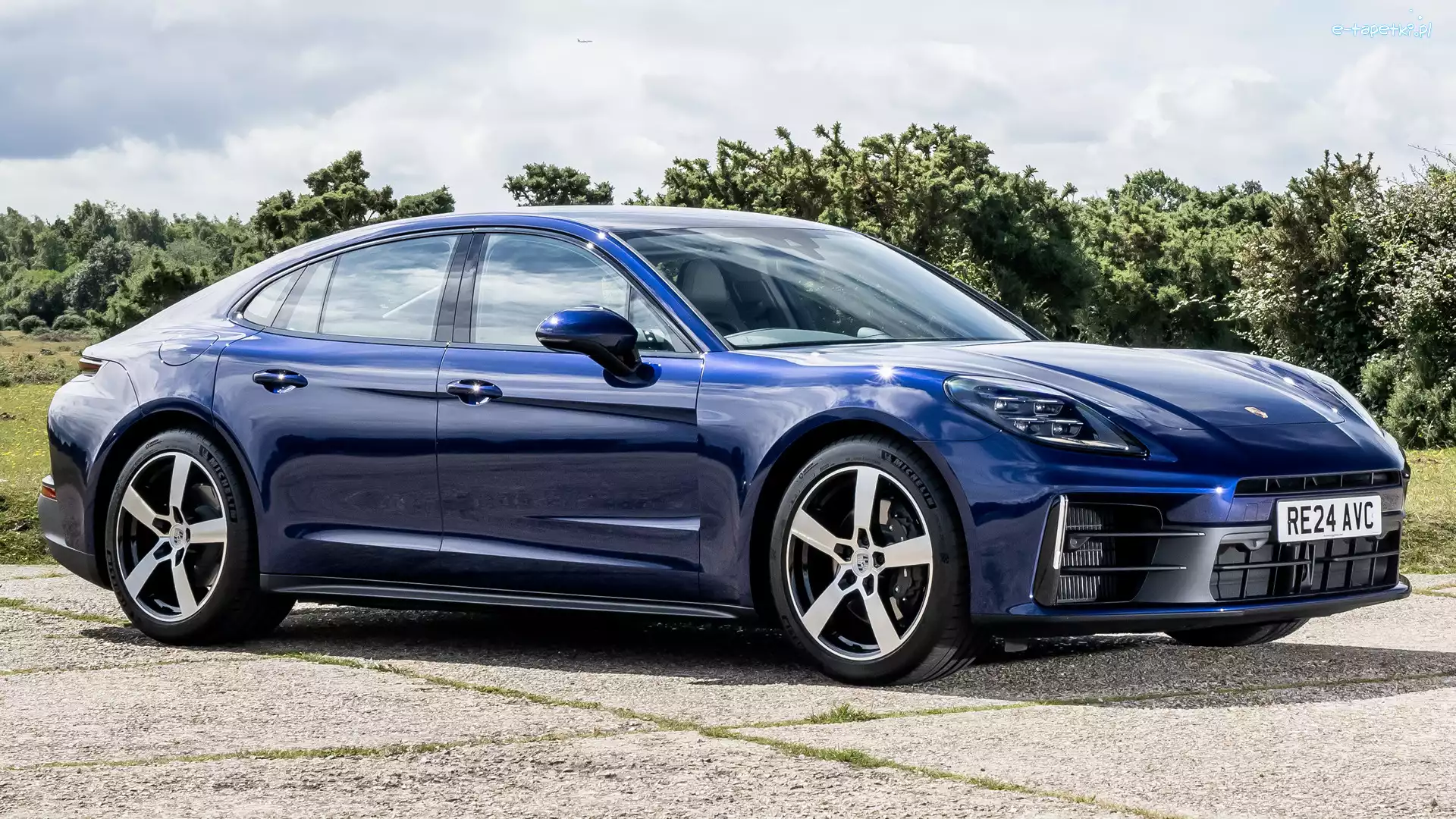 Przód, Bok, Porsche Panamera