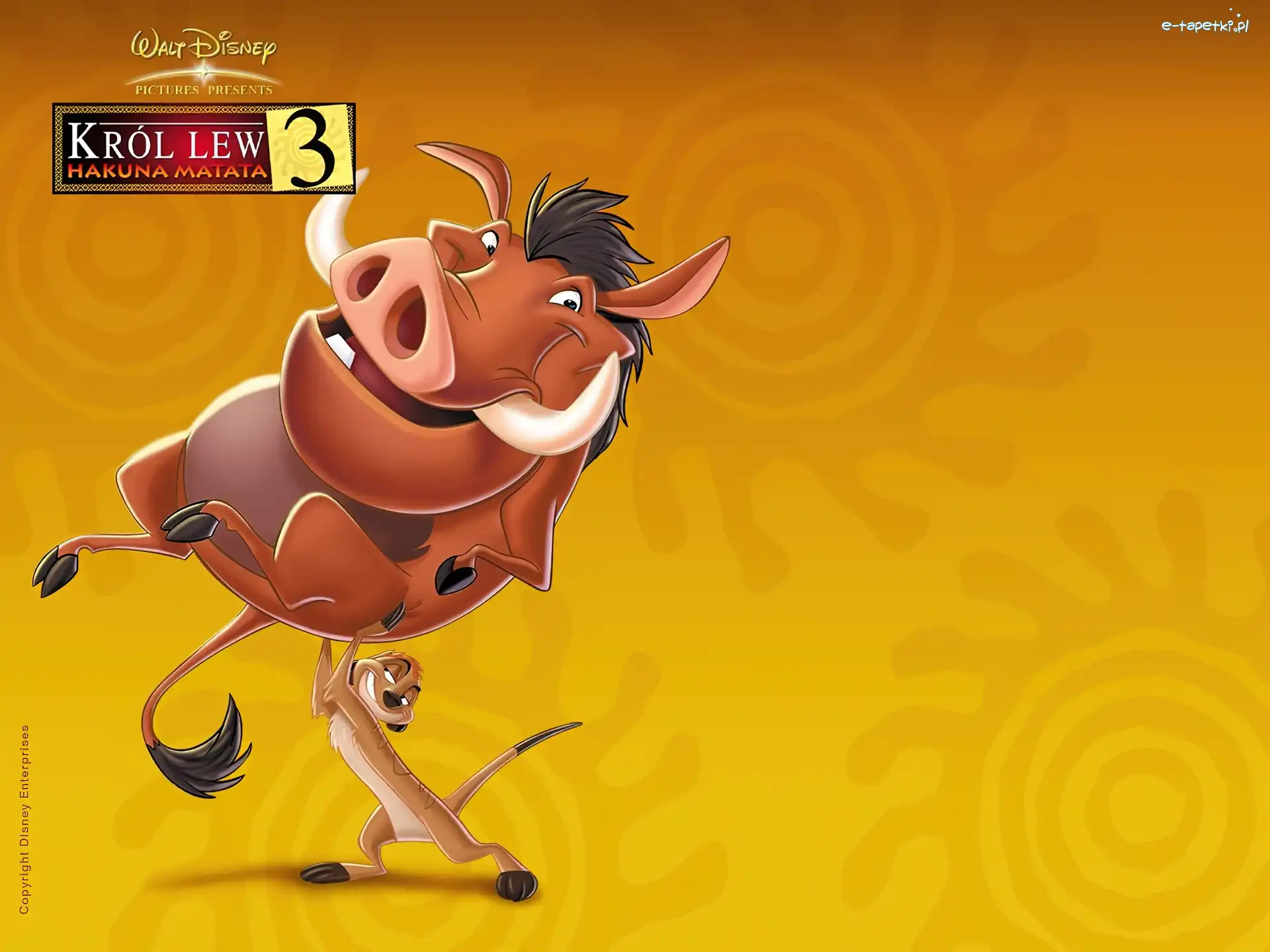 The Lion King, dzik, Timon, Król Lew 3