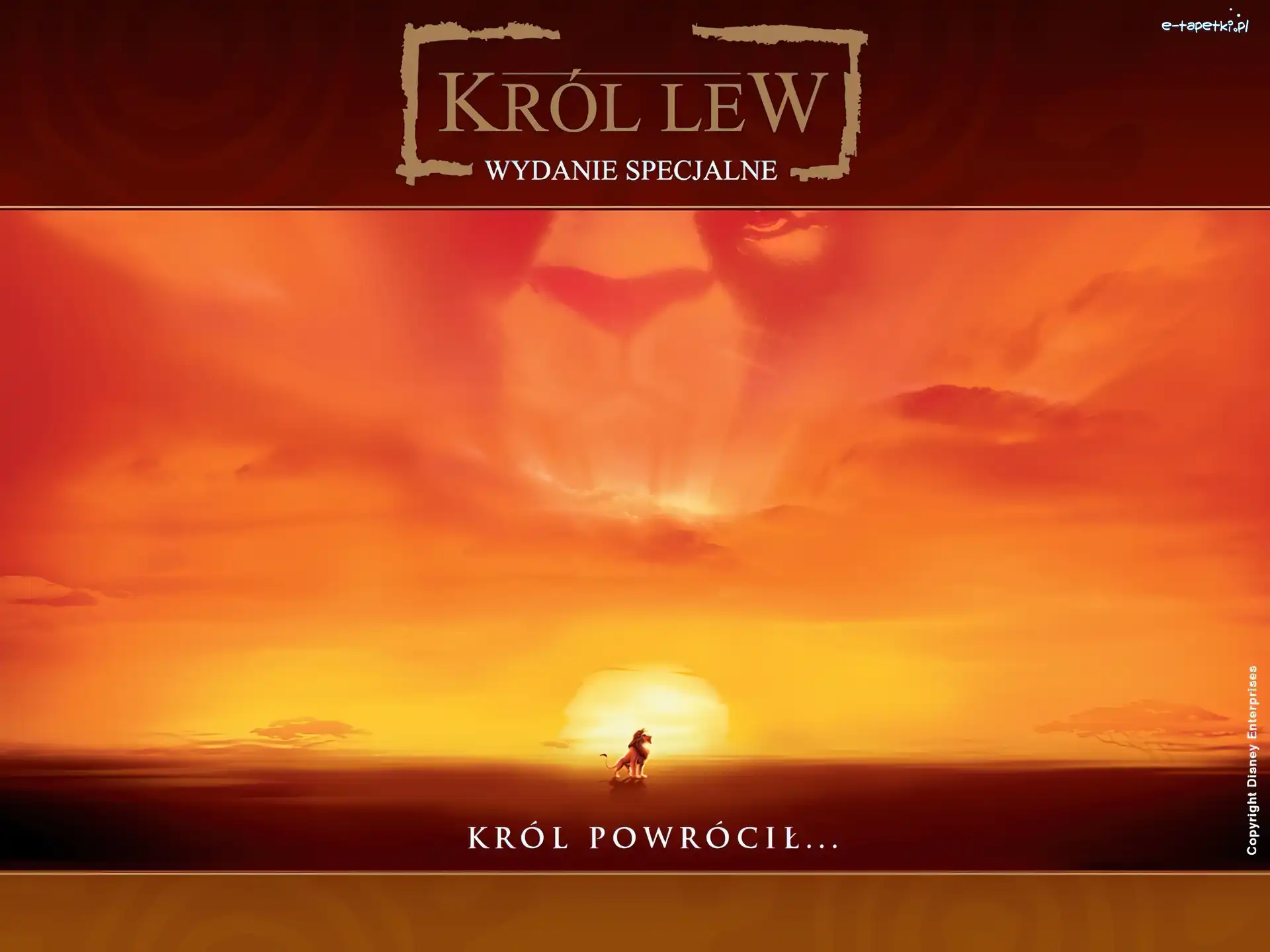 słońce, The Lion King, Król Lew