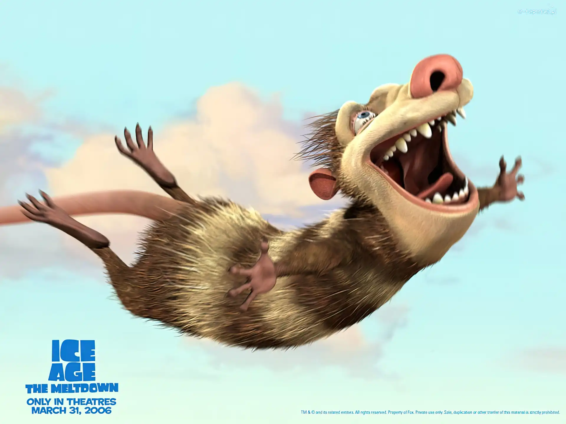 Ice Age, Epoka lodowcowa 2, wypłosz