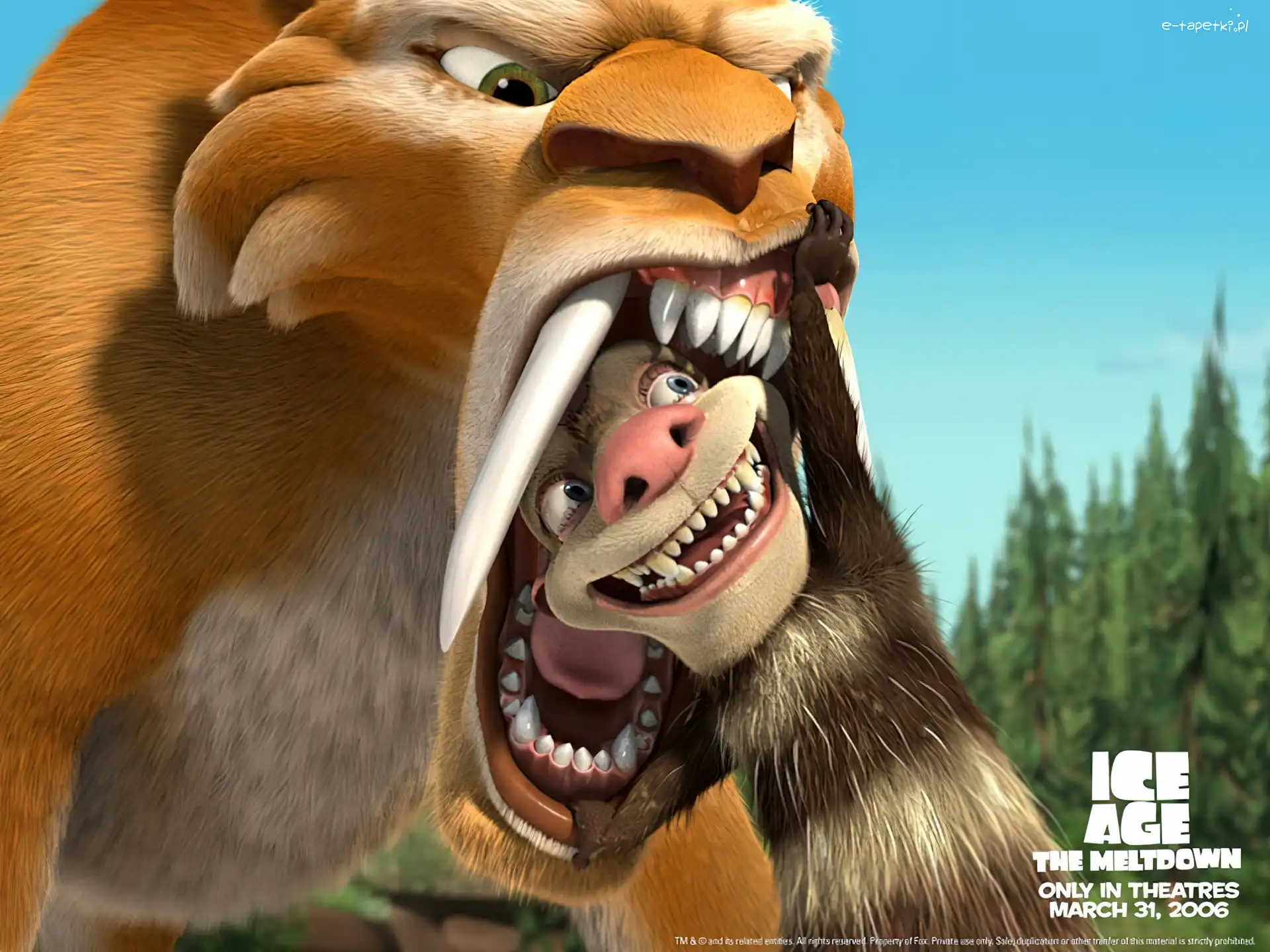 kły, Ice Age, Epoka Lodowcowa 2, Diego
