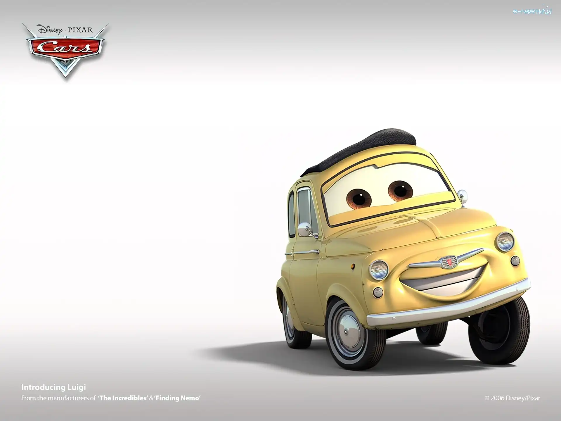 Cars, samochód, uśmiechnięty, Auta
