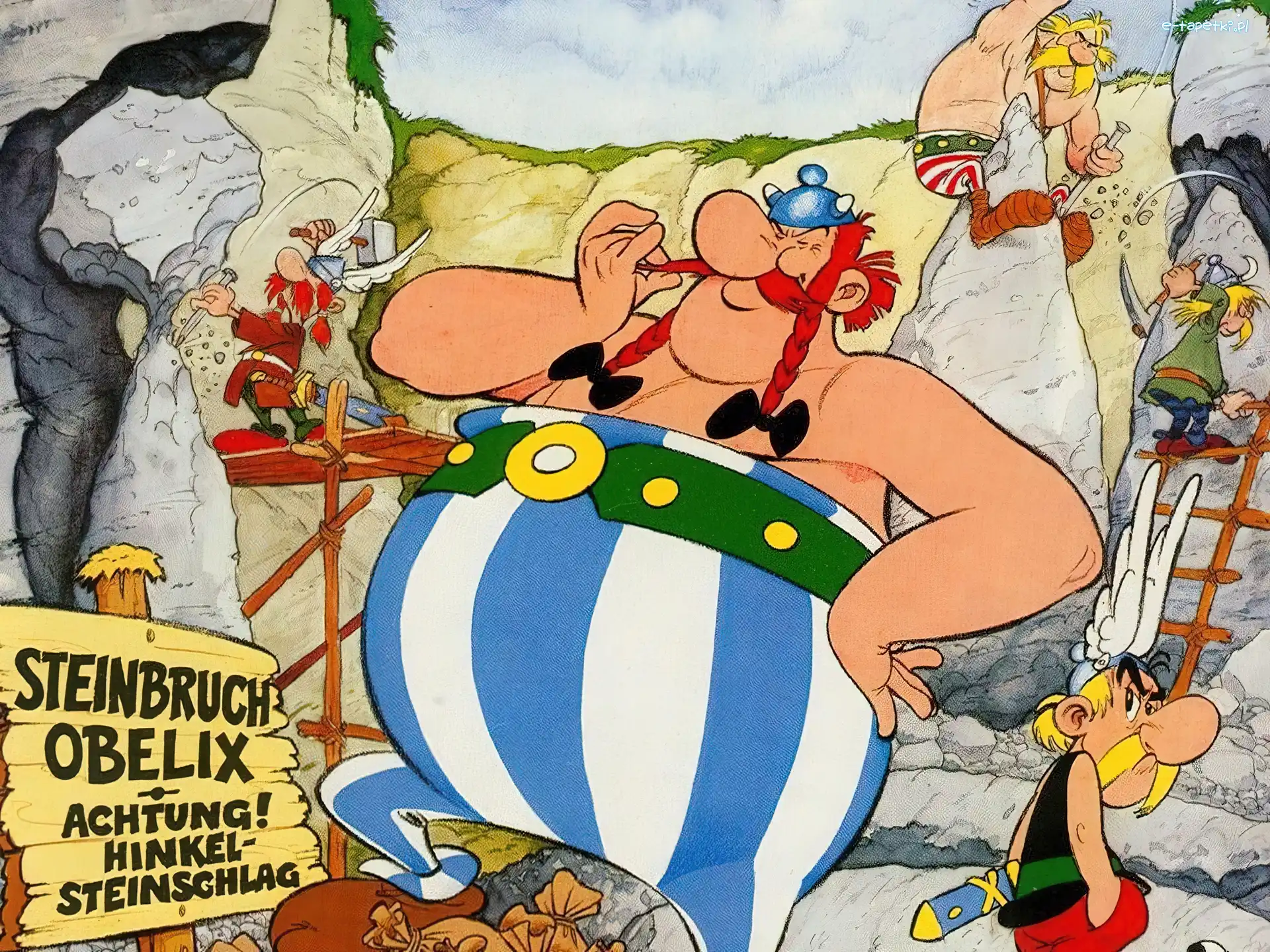 bajka, Asterix i Obelix, Film animowany