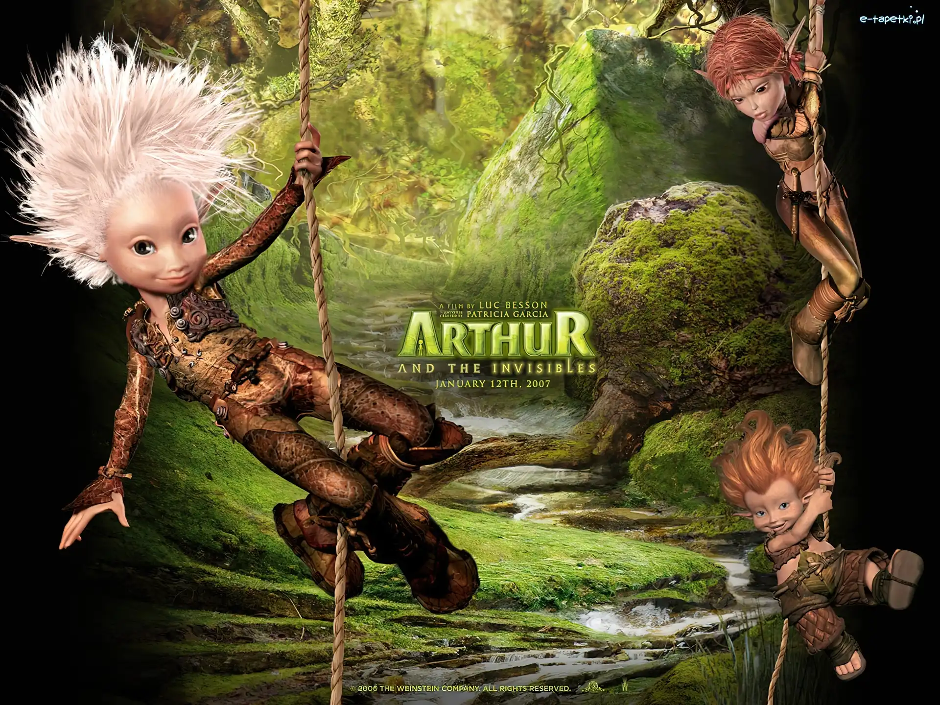 Arthur and the Invisibles, las, liany, Artur i Minimki