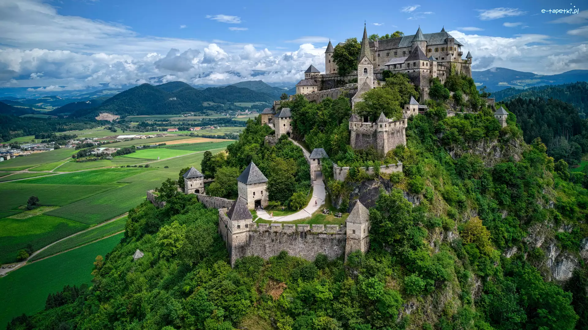 Austria, Wzgórze, Zamek Hochosterwitz