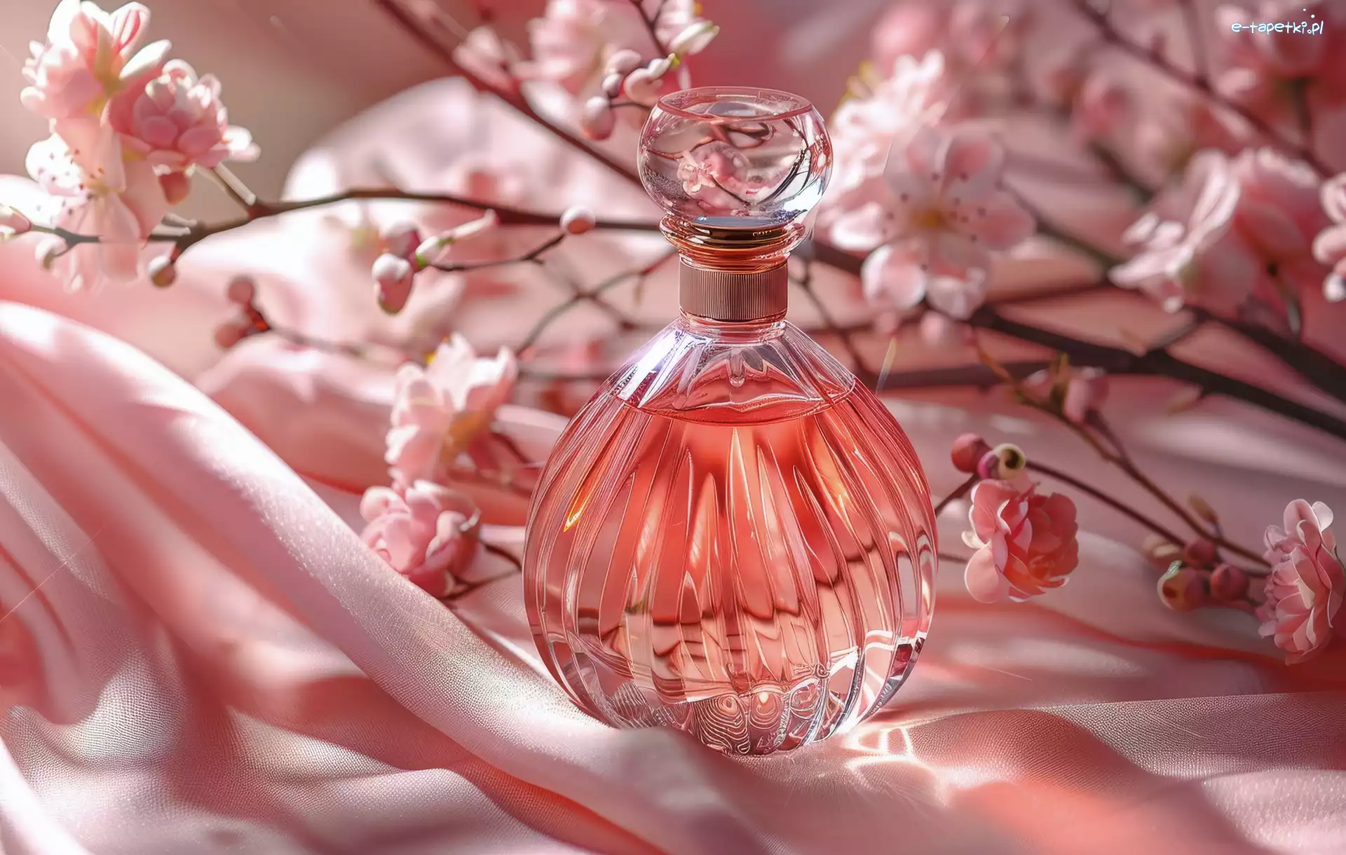 Flakon, Tkanina, Perfumy, Kompozycja, Kwiaty