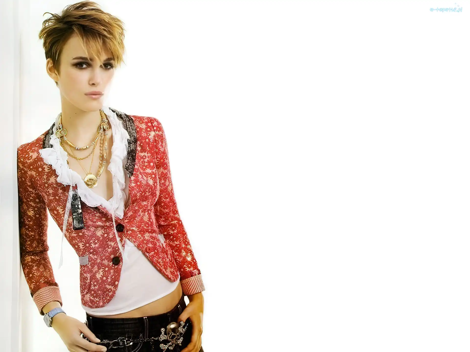 zegarek, naszyjnik, Keira Knightley