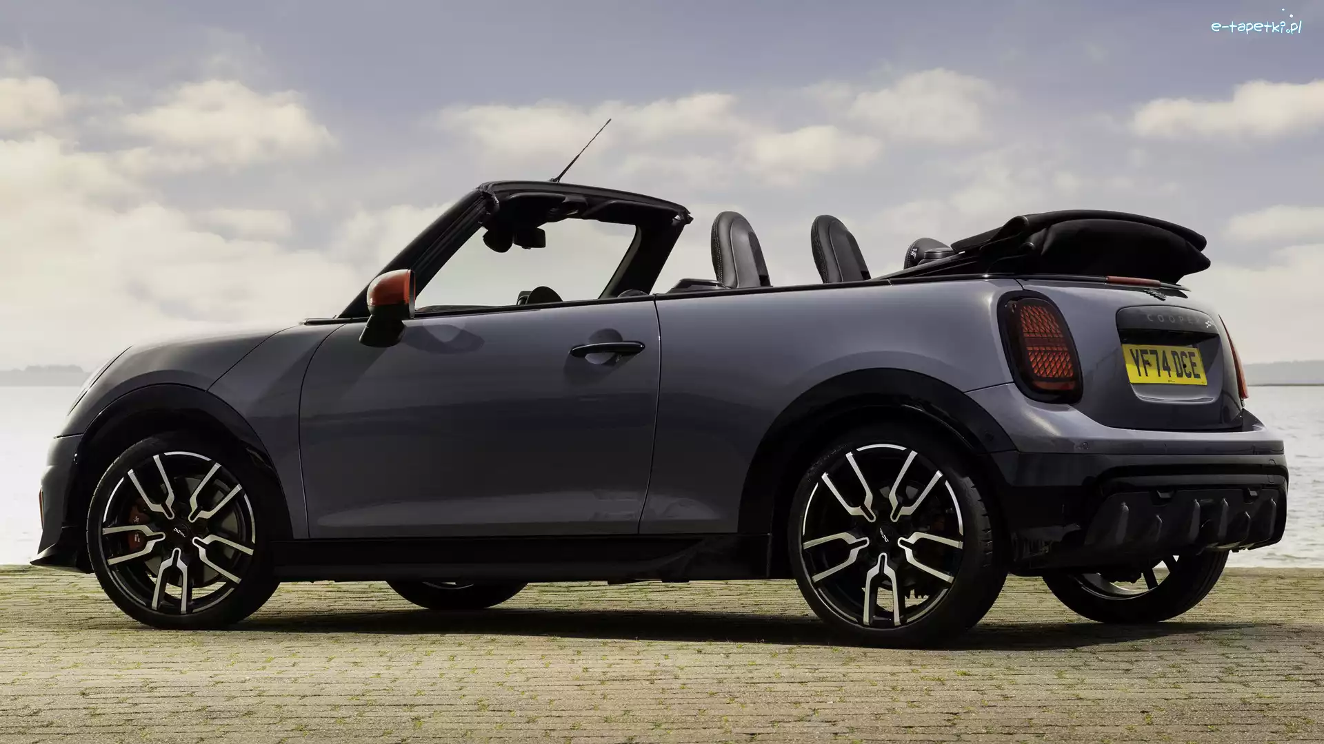 Kabriolet, Mini John Cooper, Czarny