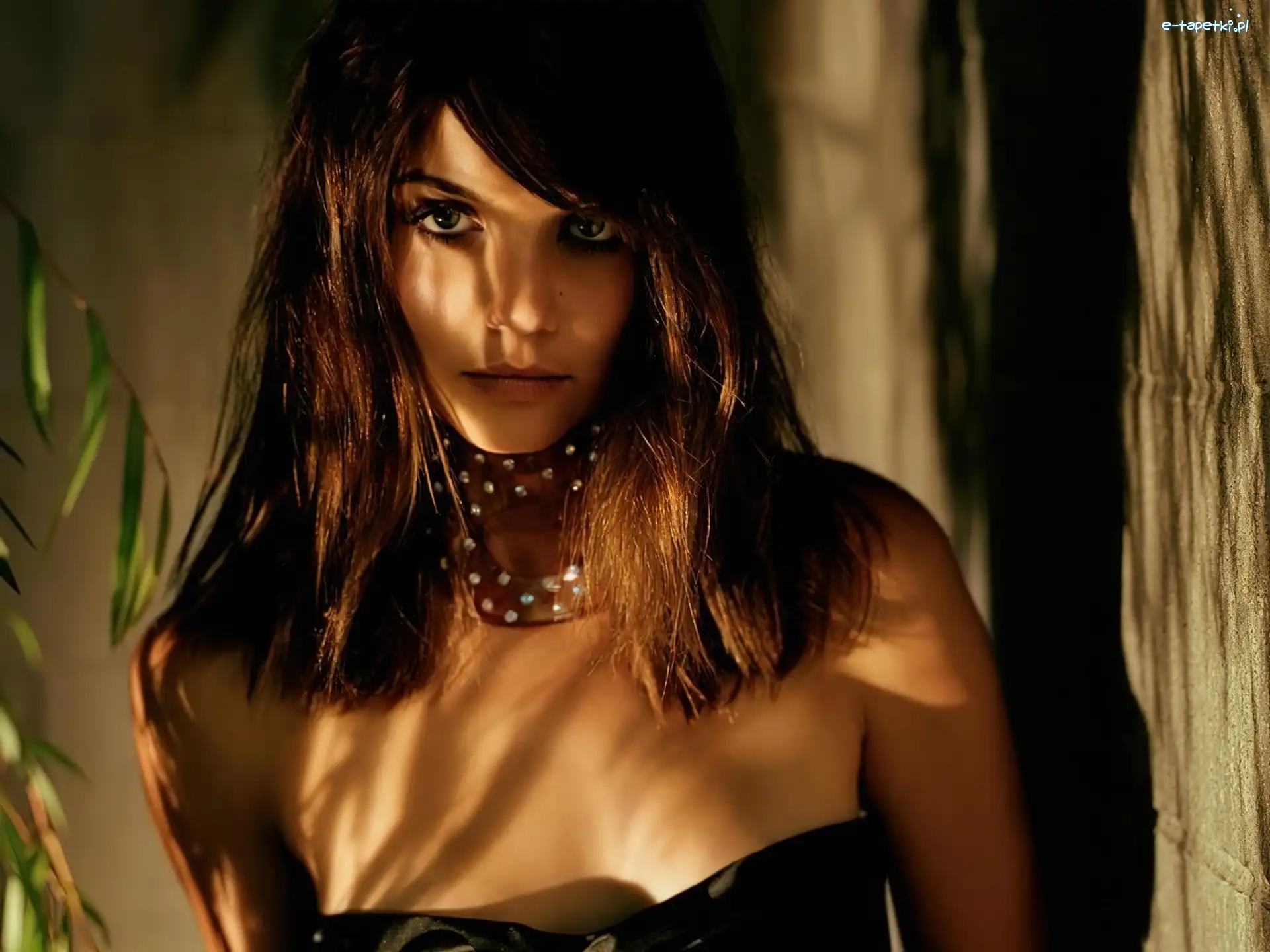Katie Holmes, włosy, brązowe