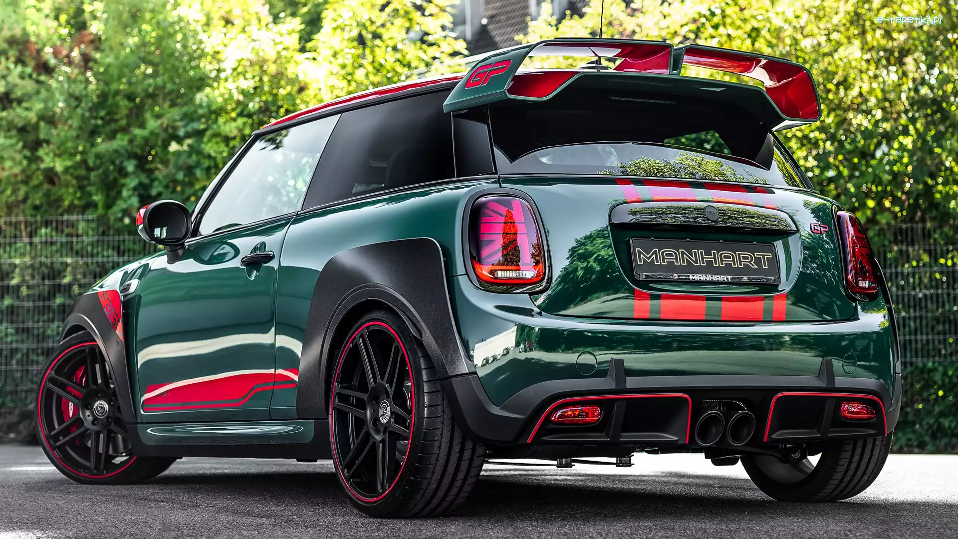 Tył, Manhart GP3 F350, MINI John Cooper