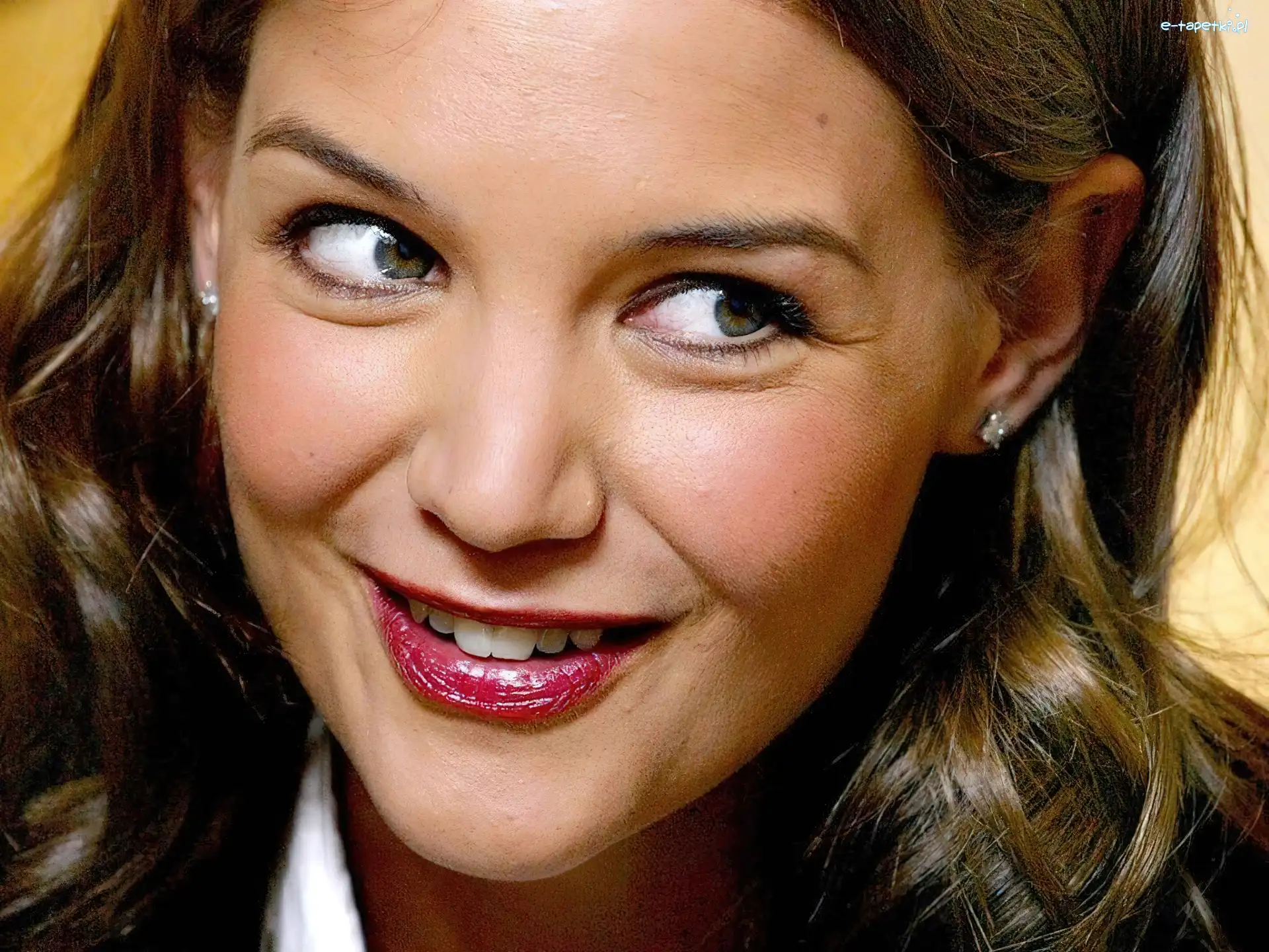 Katie Holmes, uśmiech