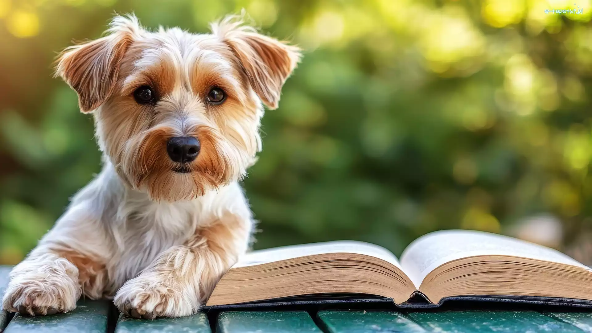 Książka, Yorkshire terrier, Pies