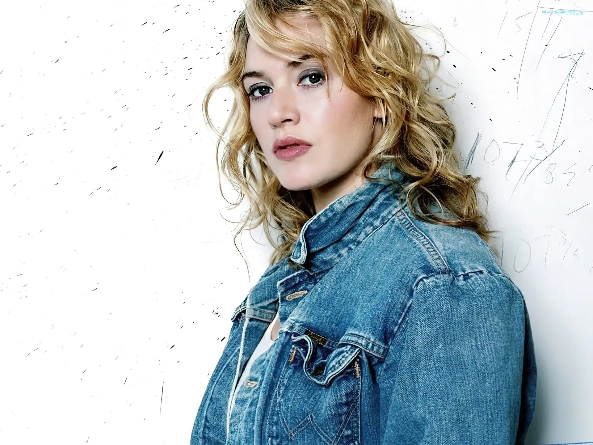 blond, Kate Winslet, włosy, kręcone