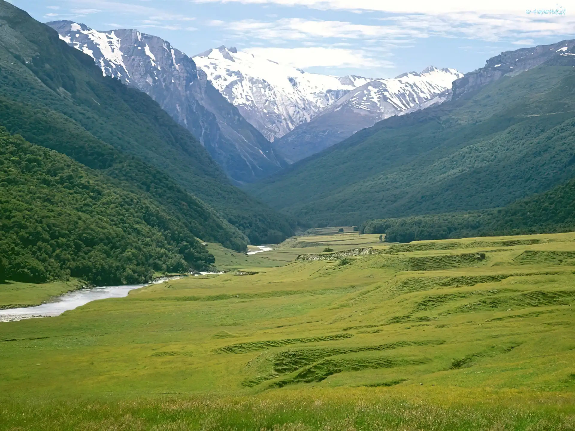 Góry, Nowa Zelandia