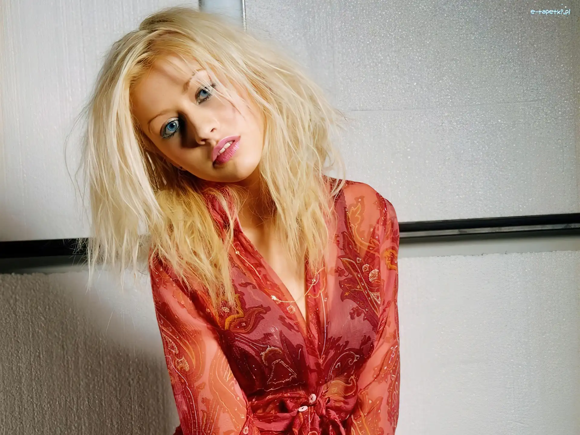 Christina Aguilera, blondynka, słodka