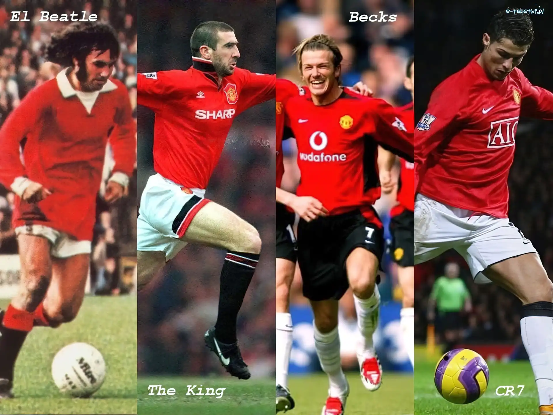 The King, CR7, Becks, El Beatle