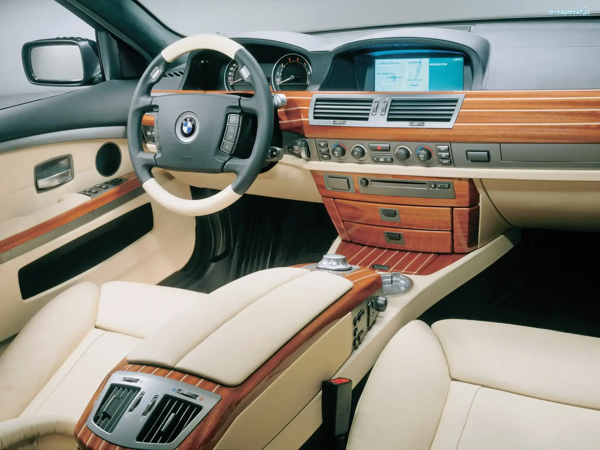 Wnętrze, BMW 7