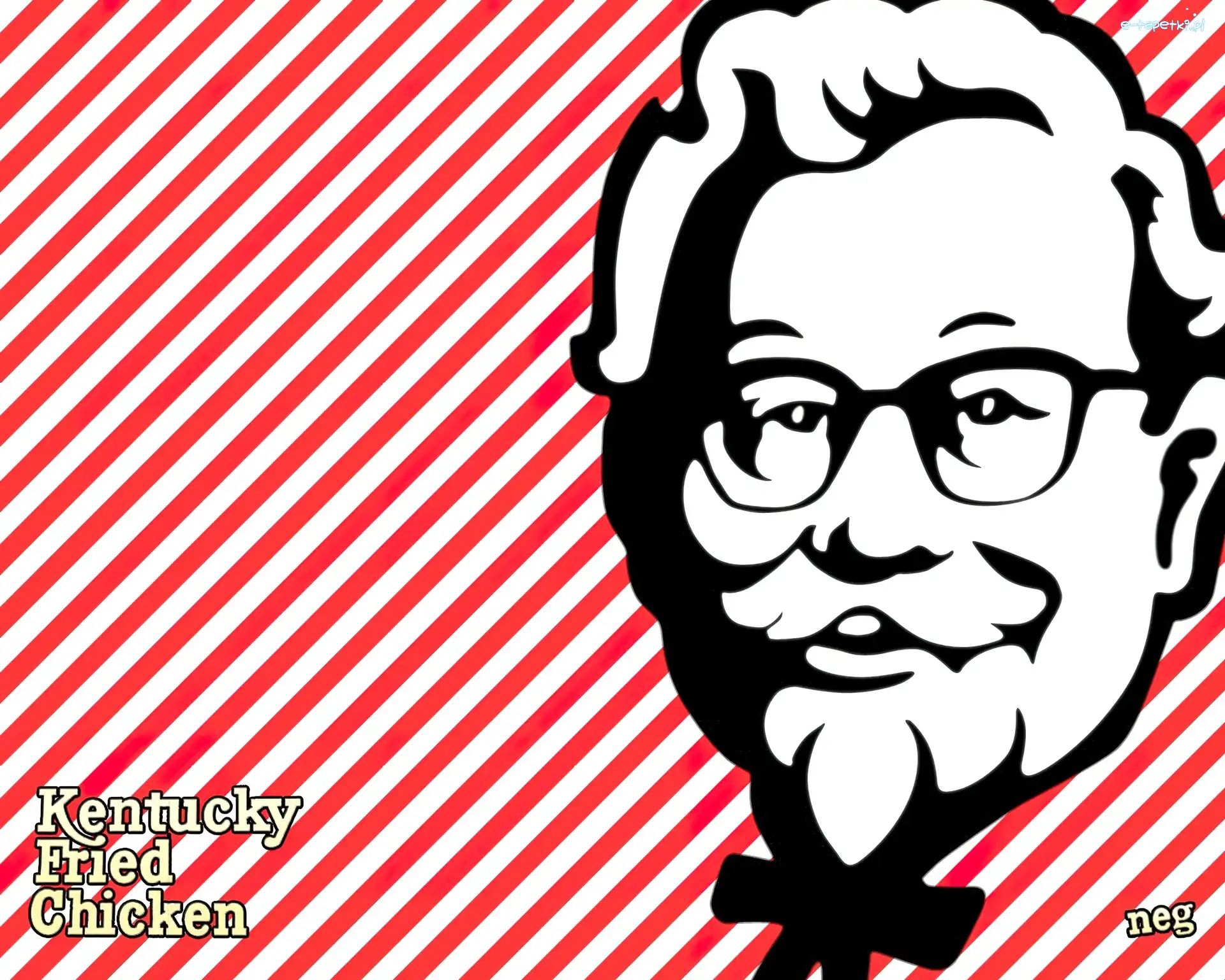 KFC, Twarz