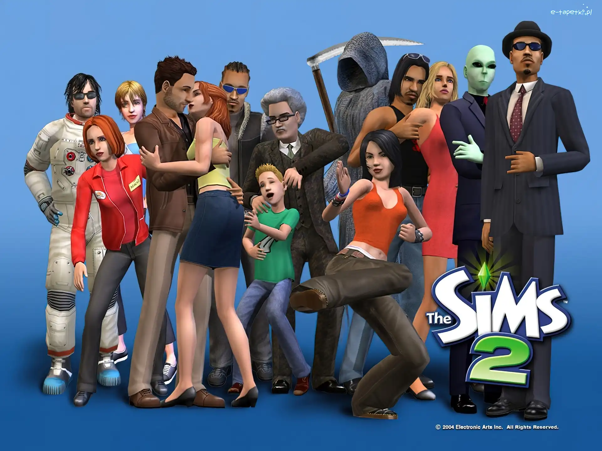 Bochaterowie, The Sims 2