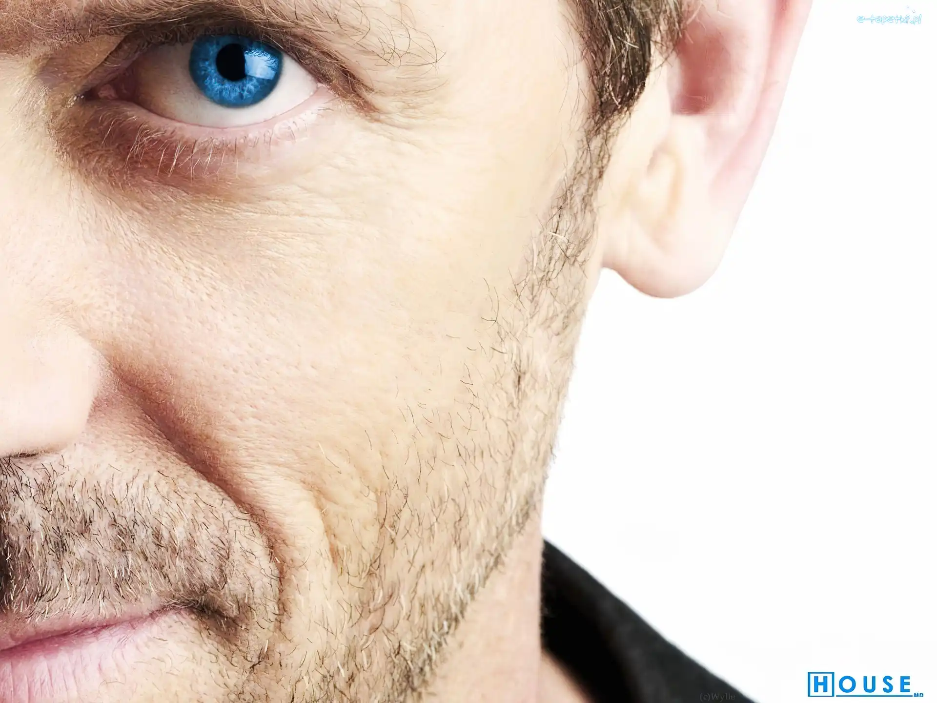 Hugh Lauriego, Oczy, Niebieskie, Dr. House