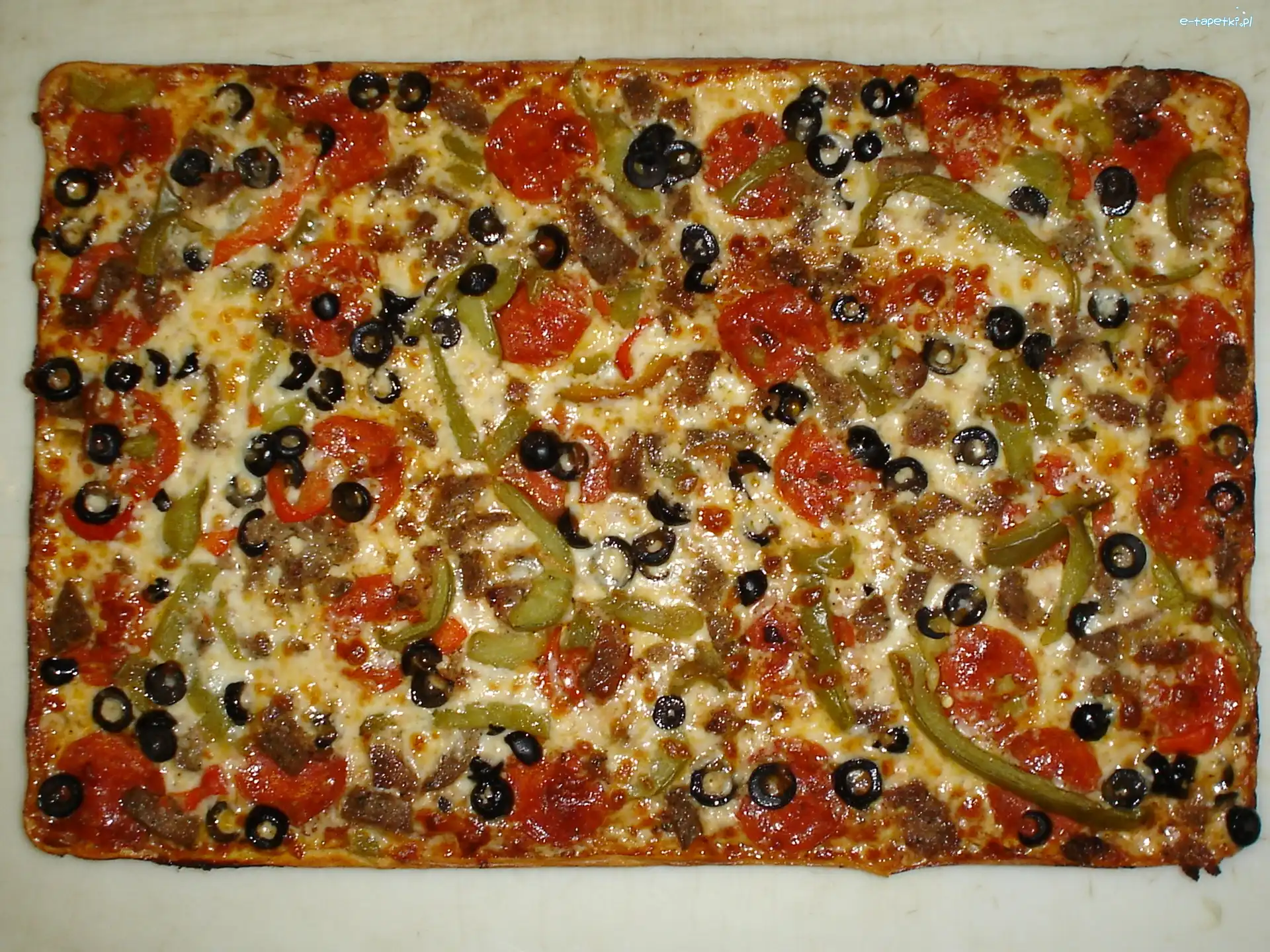 Pizza, Kwadratowa