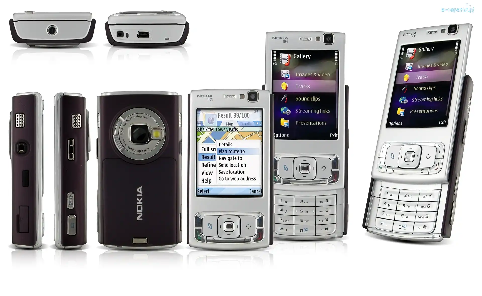 Wszystkie strony, Nokia N95