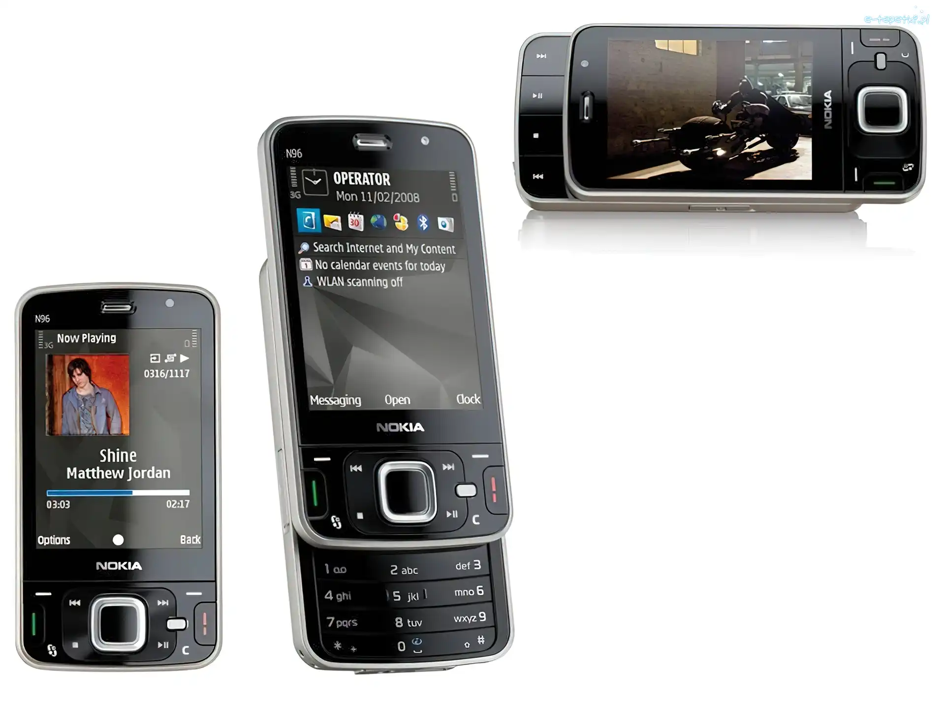 Batman, WLAN, Shine, Nokia N96