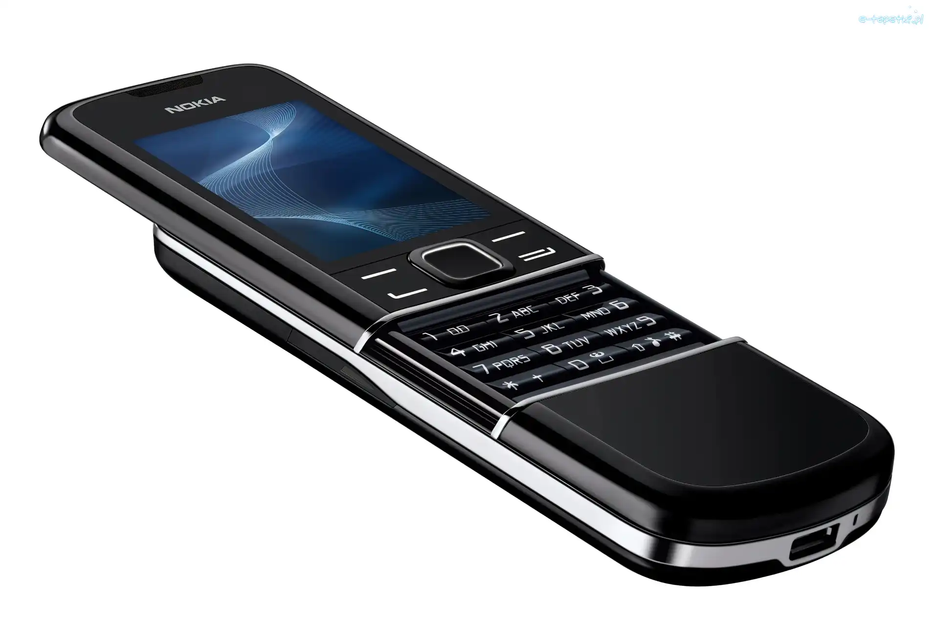 Czarny, Nokia 8800 Sirocco Edition