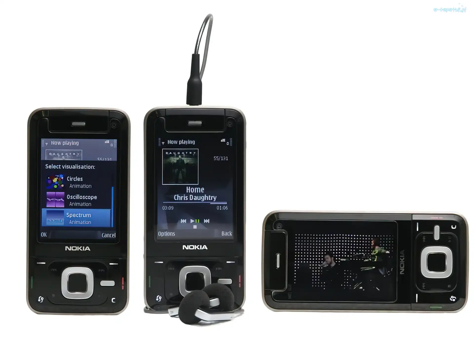 Słuchawki, Czarna, Nokia N81