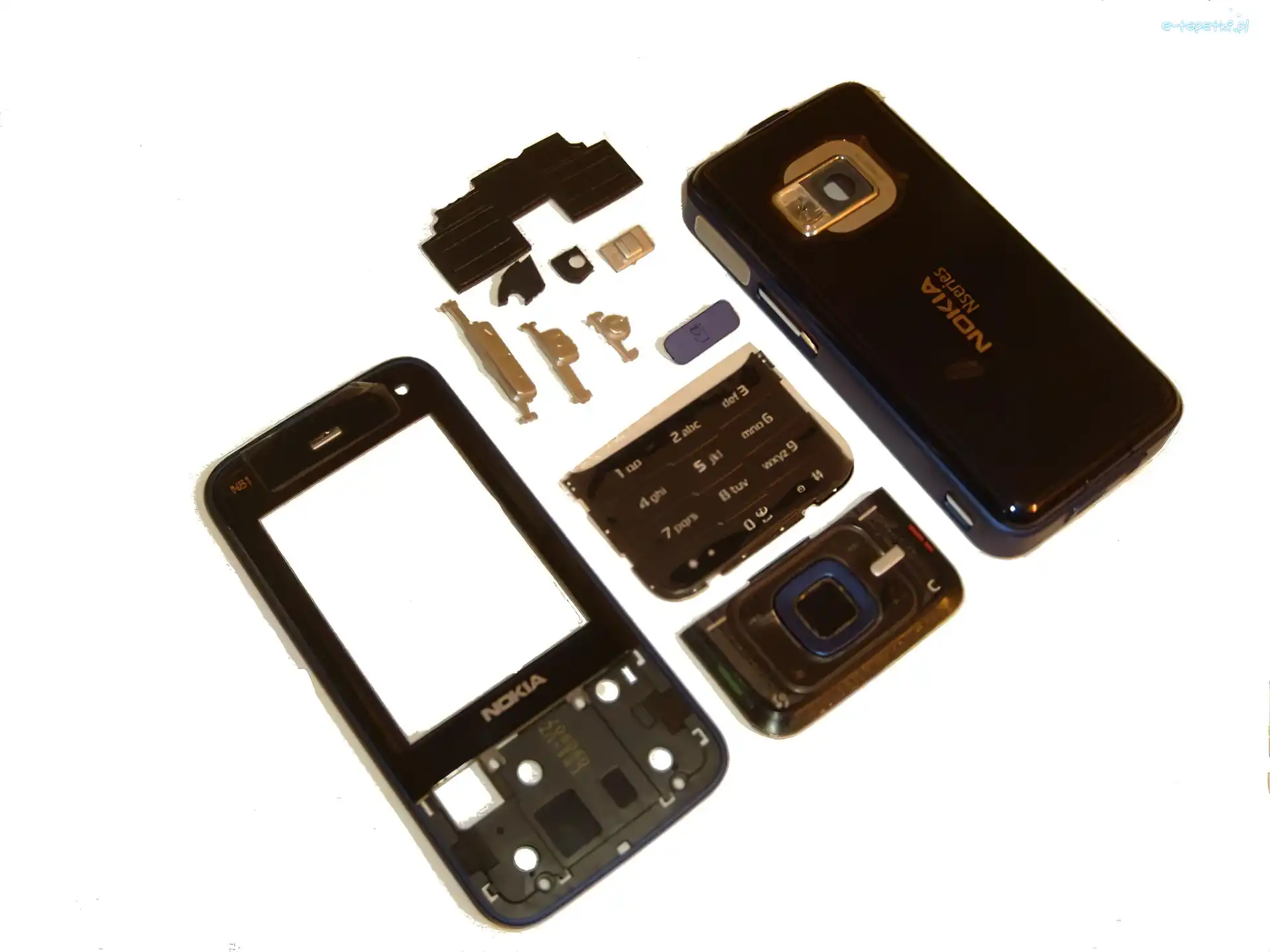 Czarna, Części, Rozebrana, Nokia N81