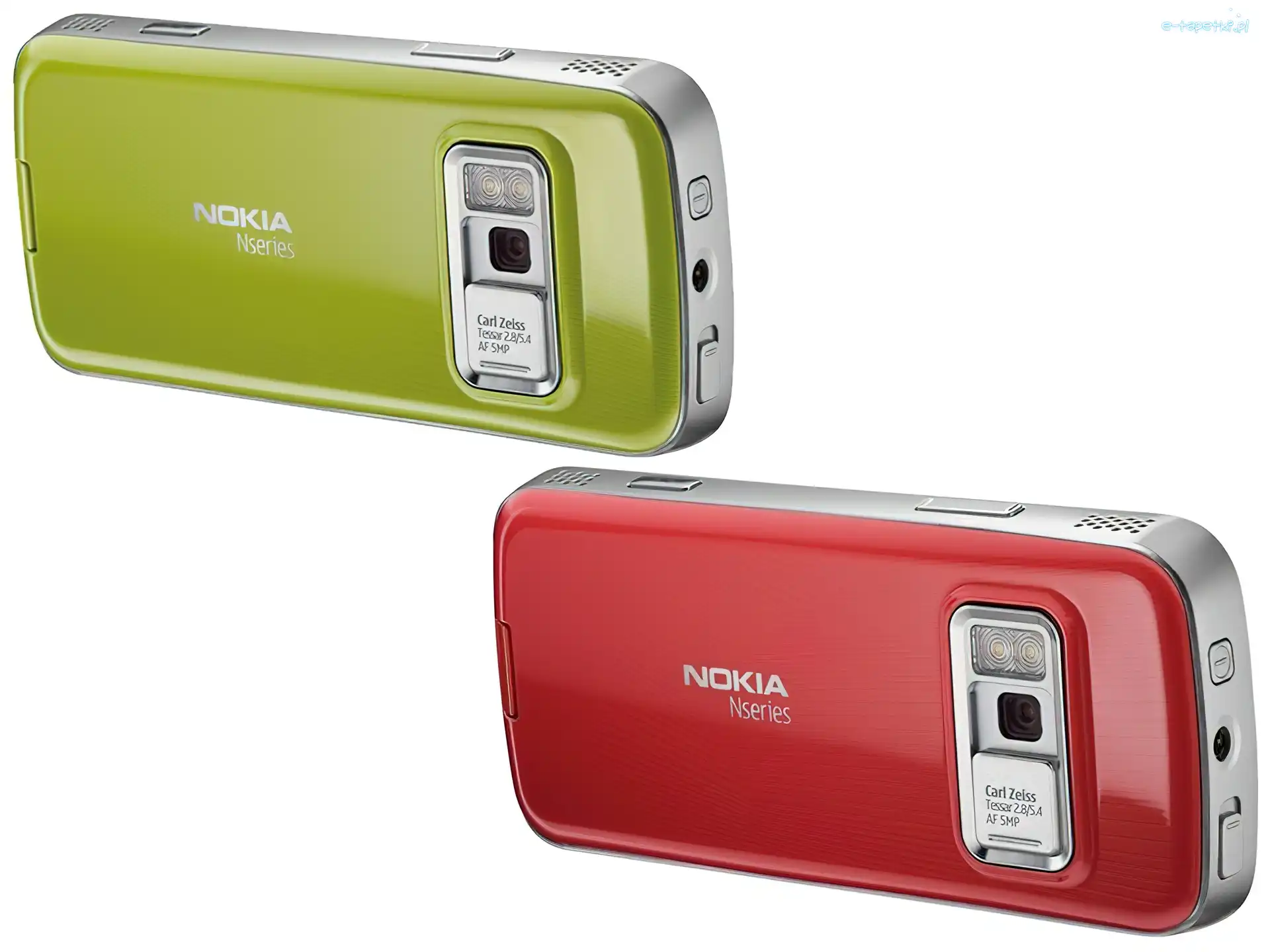 Zielona, Tył, Czerwona, Nokia N79