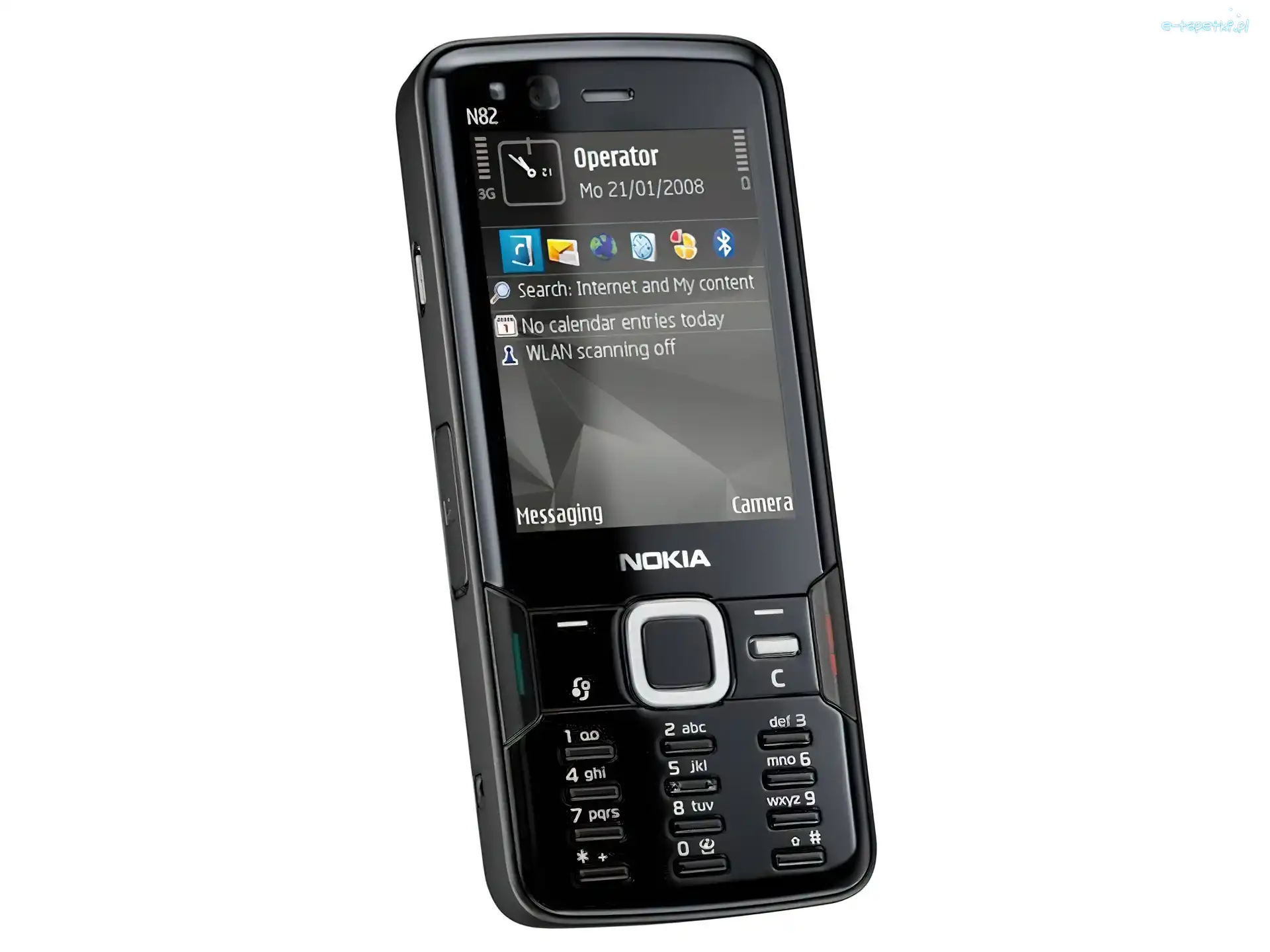 Nokia N82, Czarna