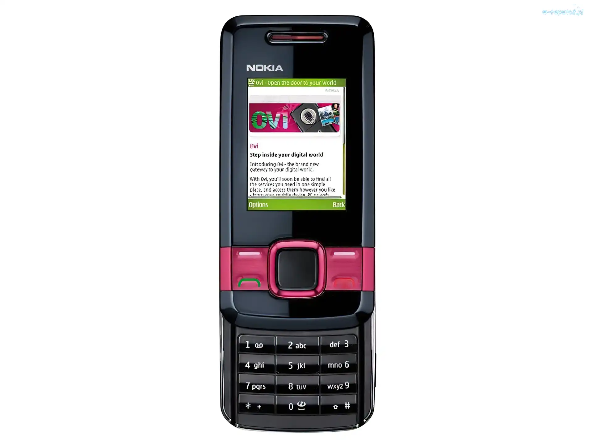 Różowa, Czarna, Nokia 7100