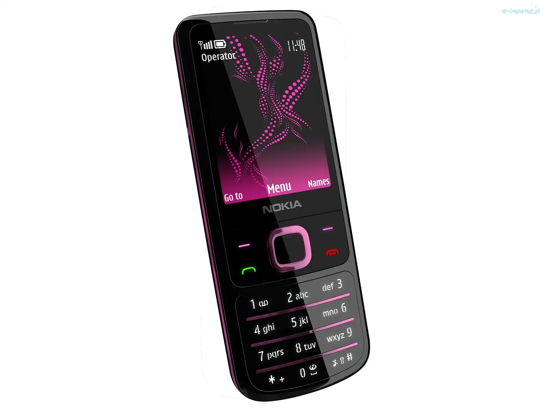 Różowa, Czarna, Nokia 6700 Classic