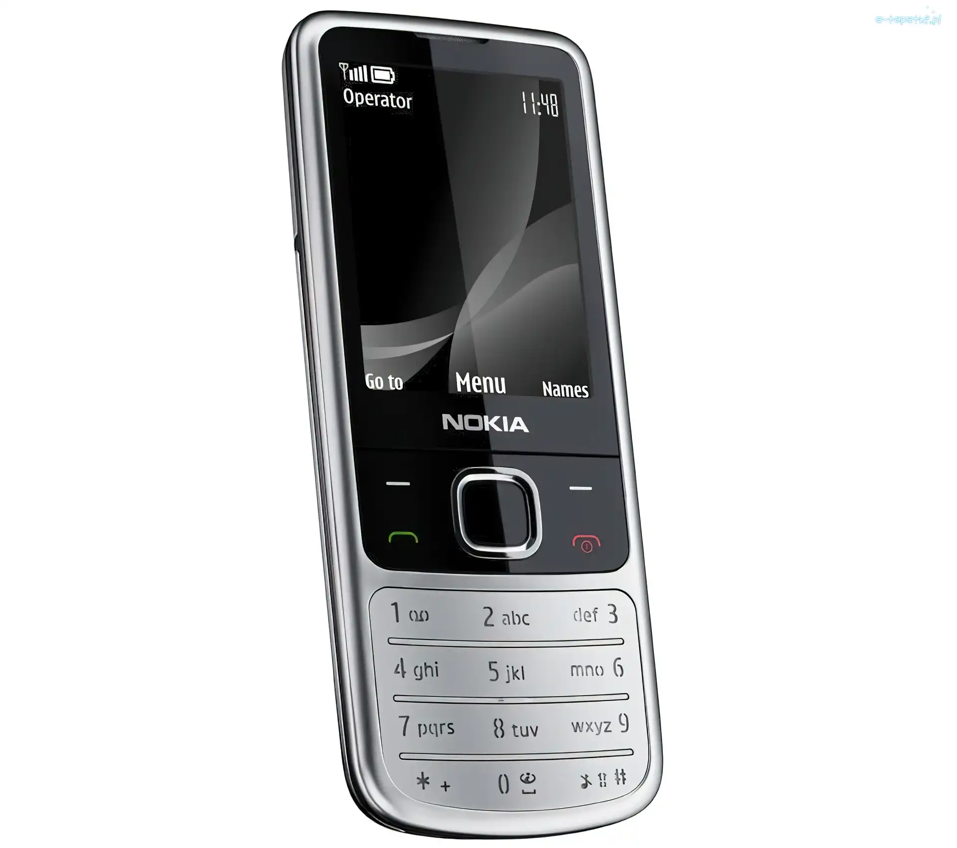 Przód, Srebrna, Nokia 6700 Classic