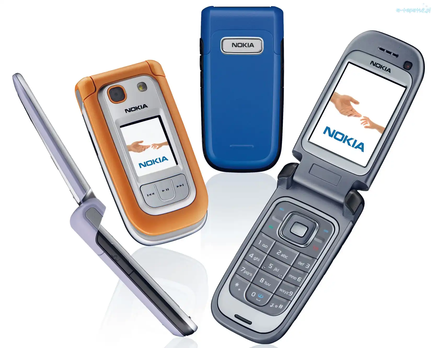 Niebieska, Srebrna, Żółta, Nokia 6267