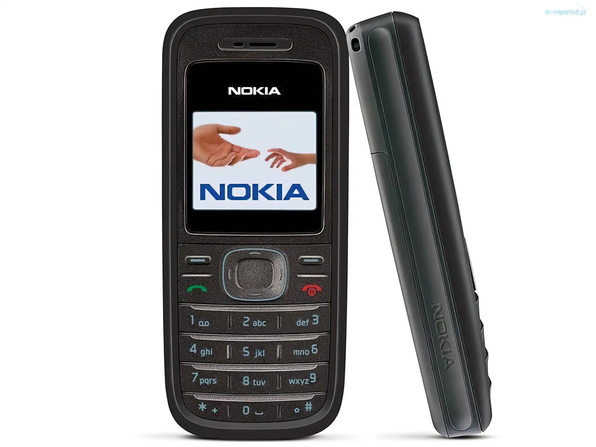 Bok, Czarna, Nokia 1208