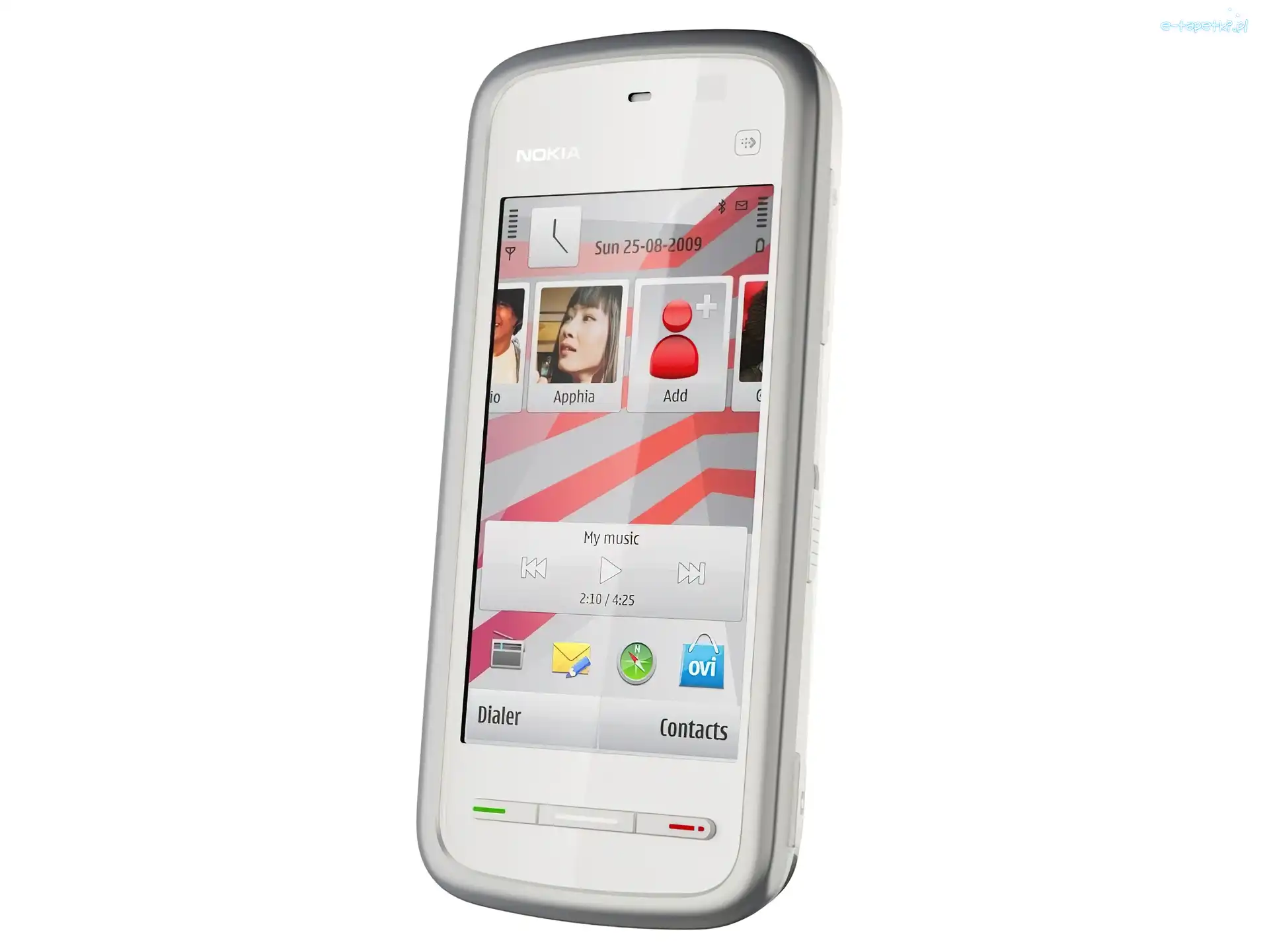 Srebrna, Nokia 5230