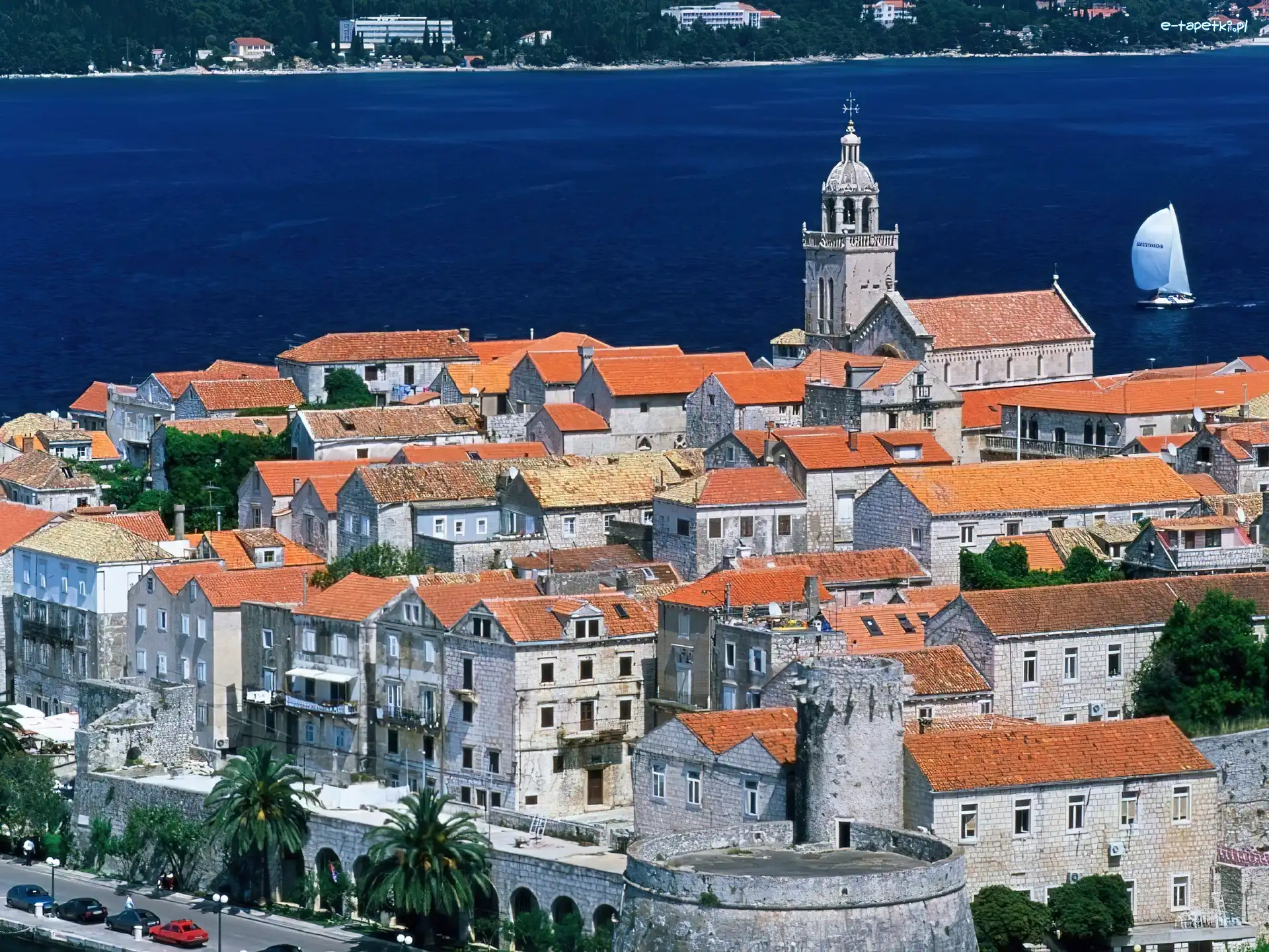 Korćula, Europa, Chorwacja, Wyspa