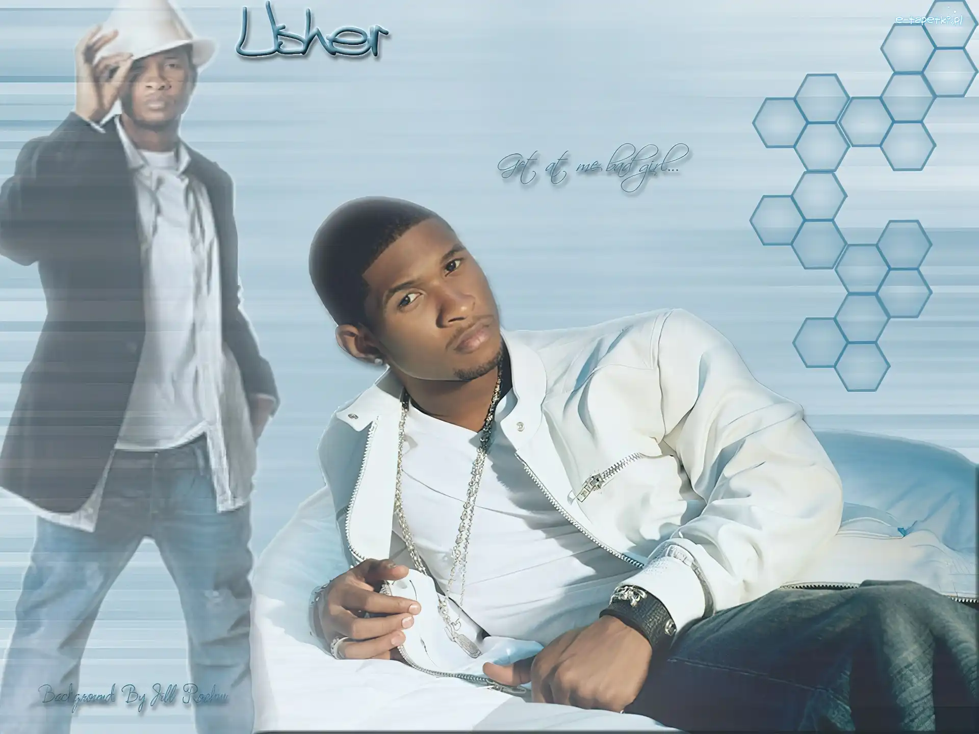 Kurtka, Biała, Usher Raymond IV