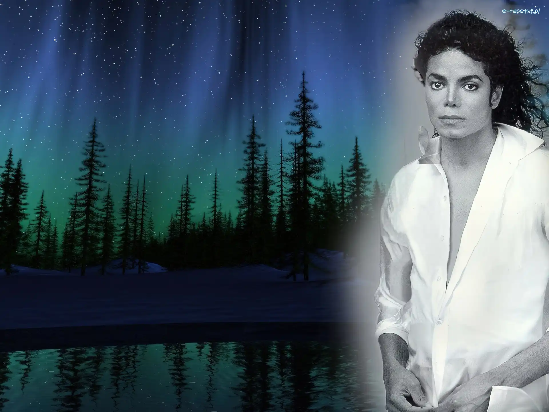 Koszula, Biała, Michael Jackson