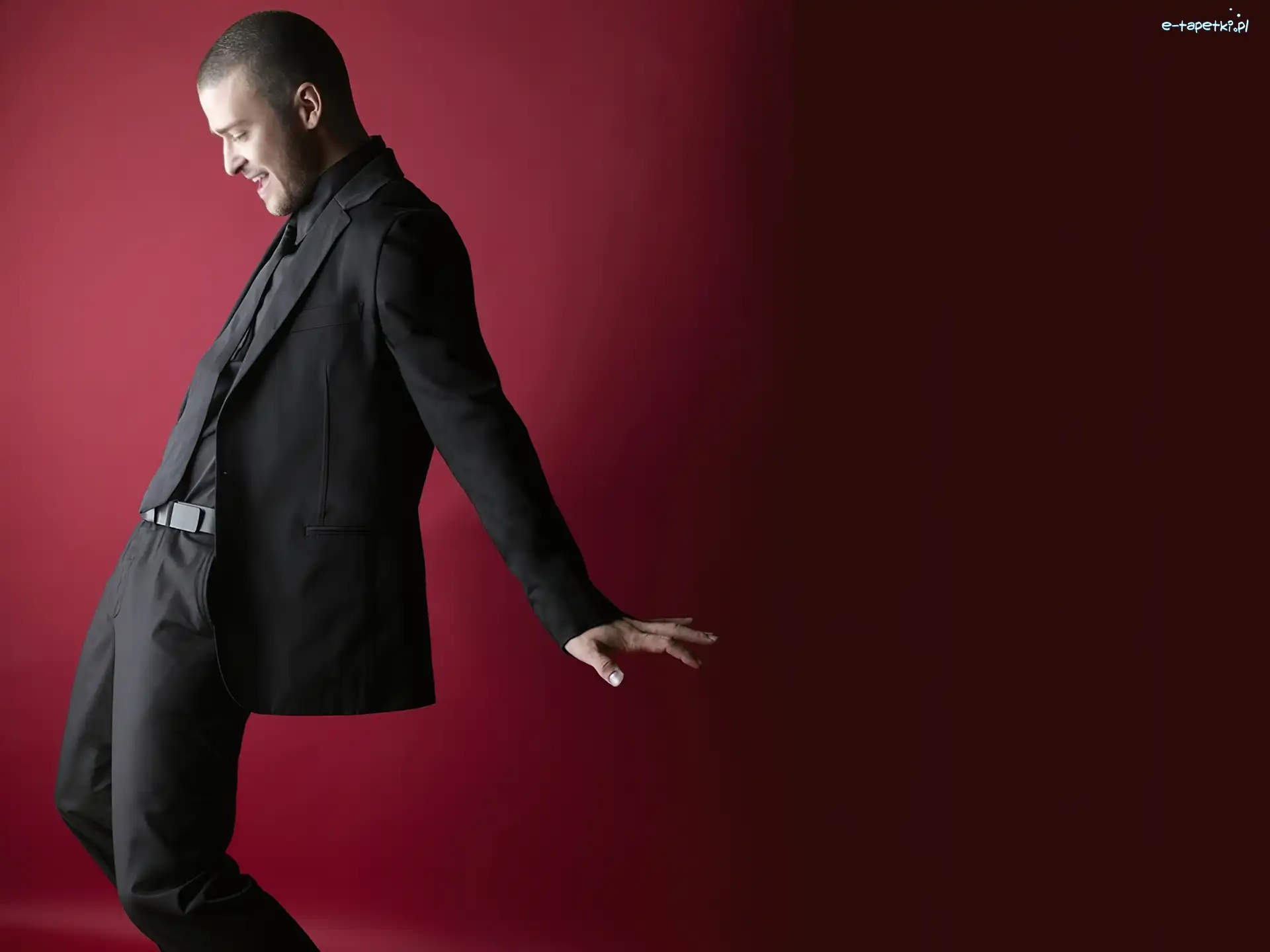 Garnitur, Czarny, Justin Timberlake