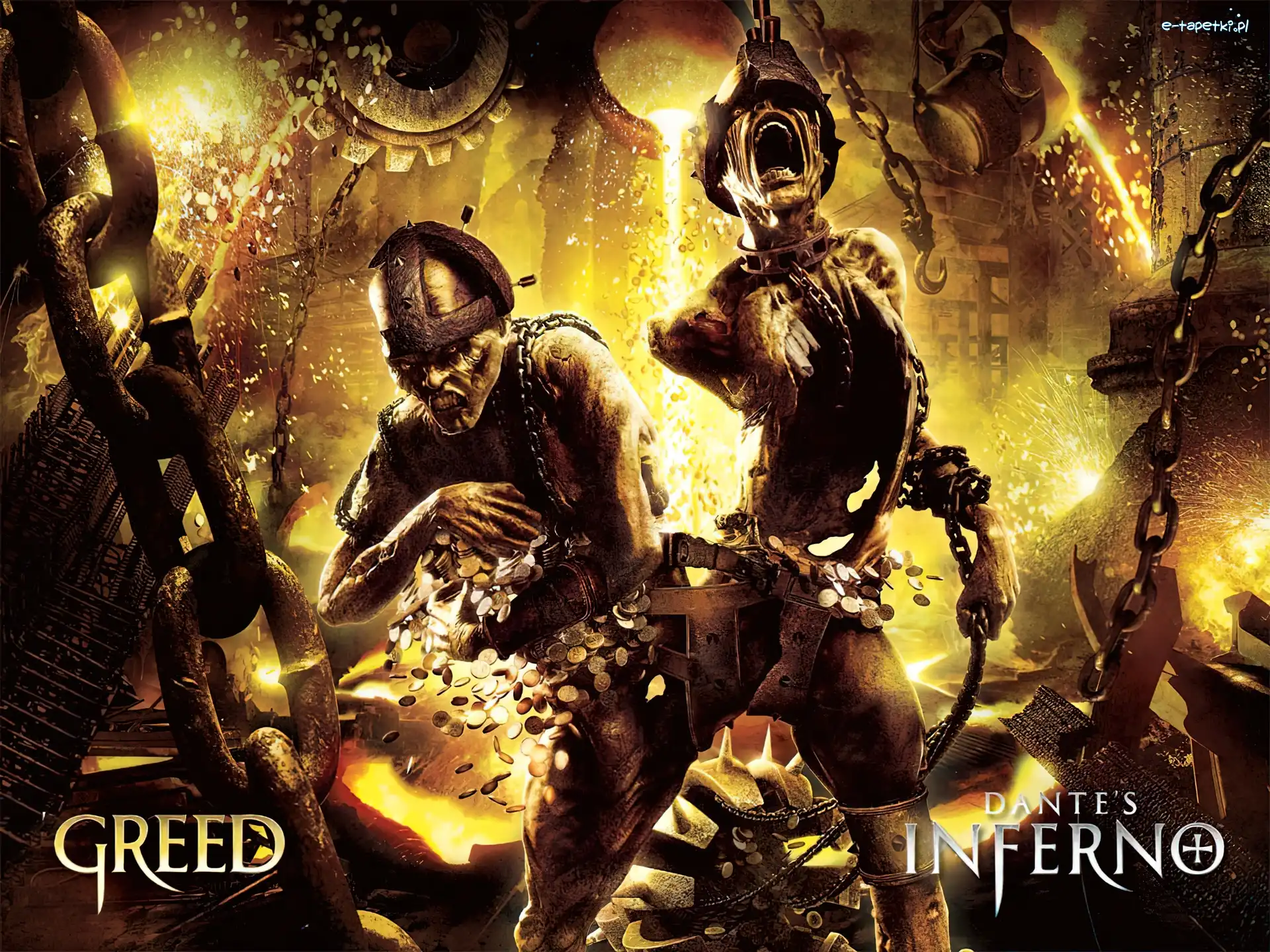 Greed, Dantes Inferno