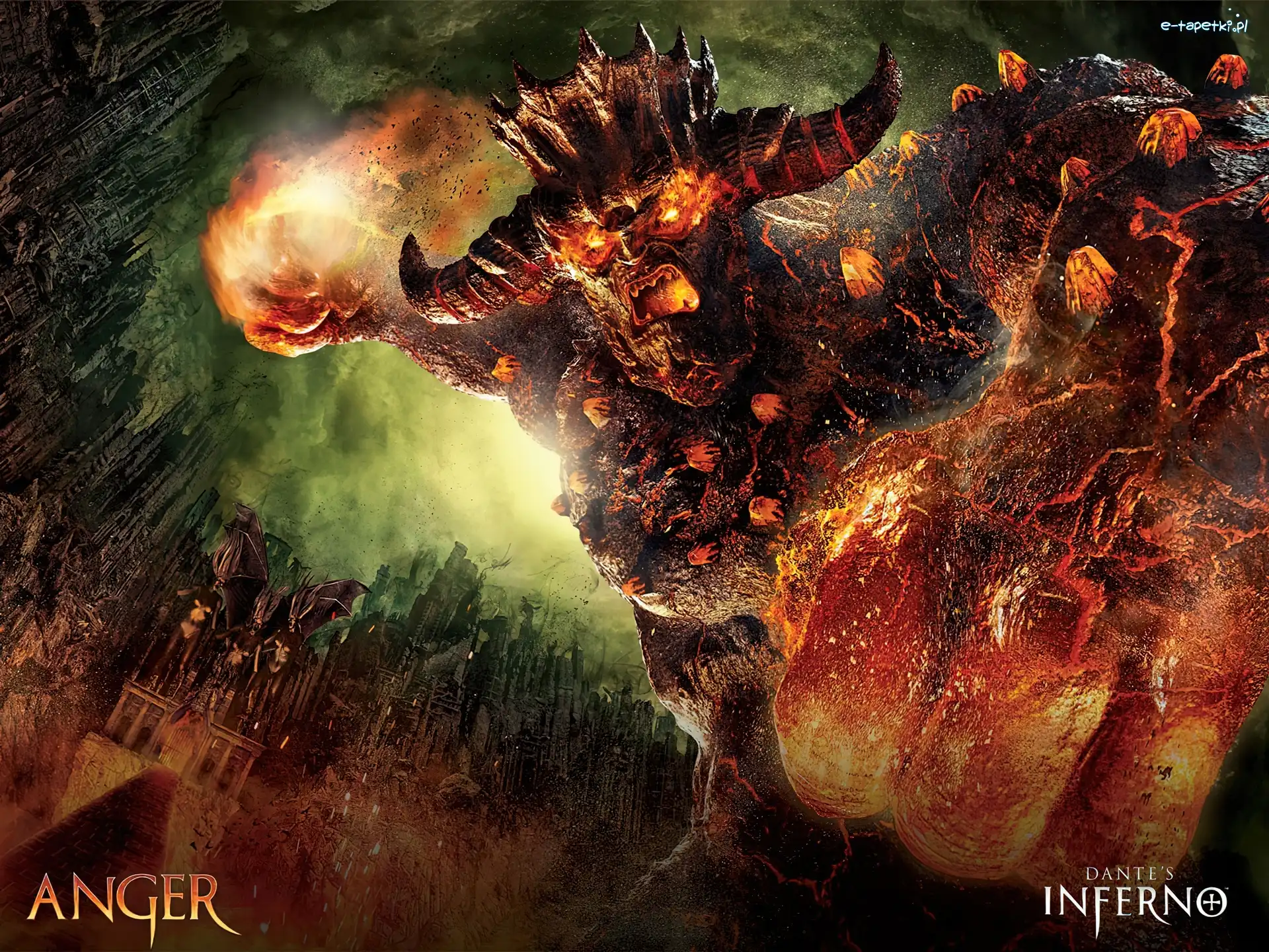Anger, Dantes Inferno